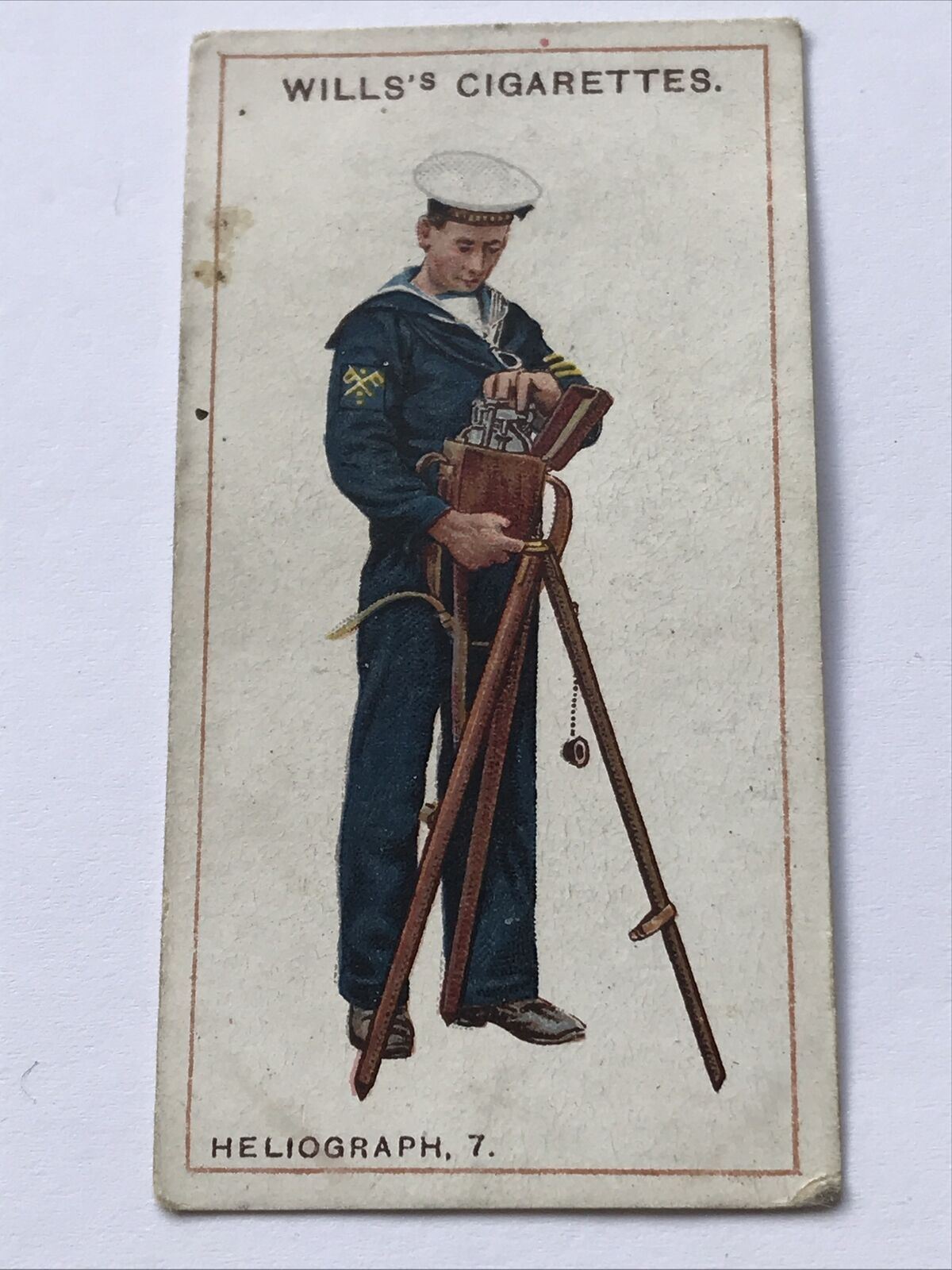 Wills Cigarette Cards - 1911 - Signalling Series - Sold Individually - Please Pick From The Drop-Down Menu