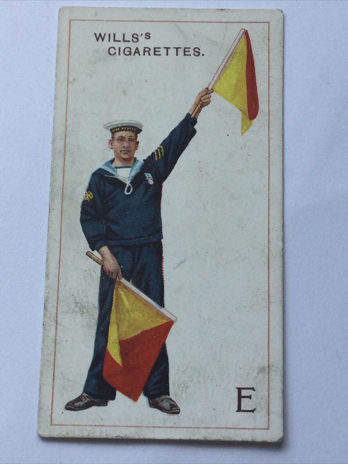 Wills Cigarette Cards - 1911 - Signalling Series - Sold Individually - Please Pick From The Drop-Down Menu