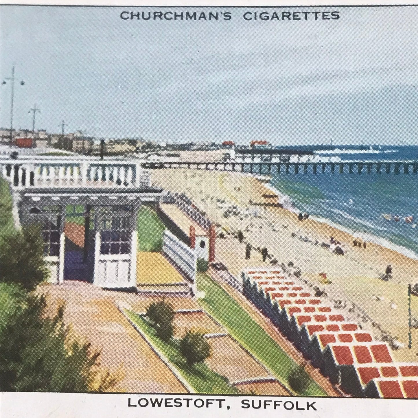 'Holidays In Britain' Churchman's Cigarette Cards 1938 SOLD INDIVIDUALLY - TAKE YOUR PICK!
