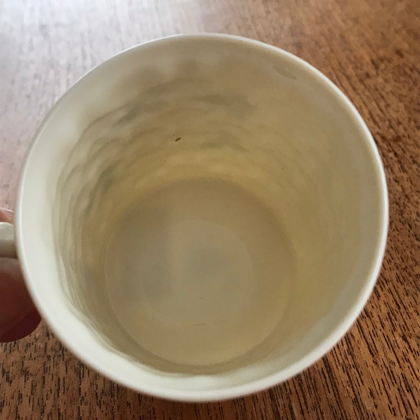 Belleek Shamrock Basket Weave Pattern Coffee Can Small Mug 8th Mark 1993-7. Perfect condition.