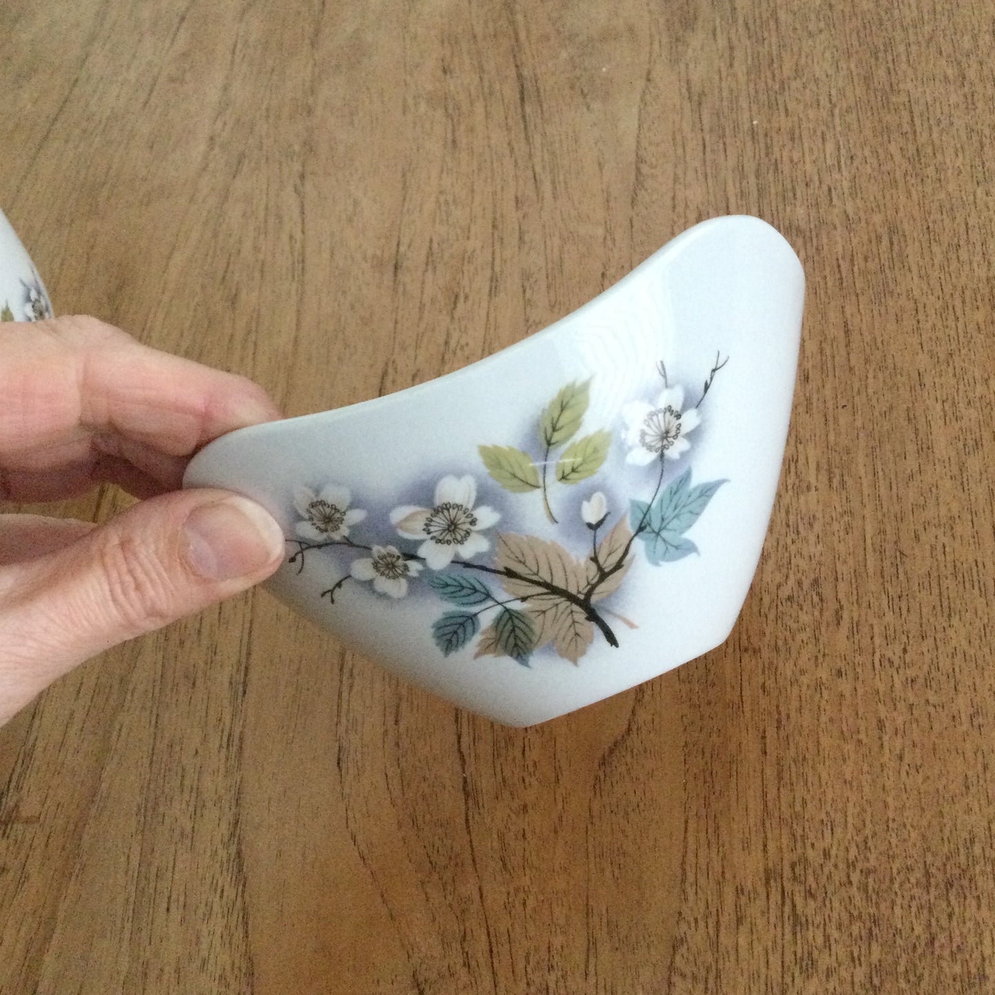 Midwinter Orchard Blossom Fashion Shape Stylecraft Milk Jug / Creamer and Sugar Bowl. Wintery colours