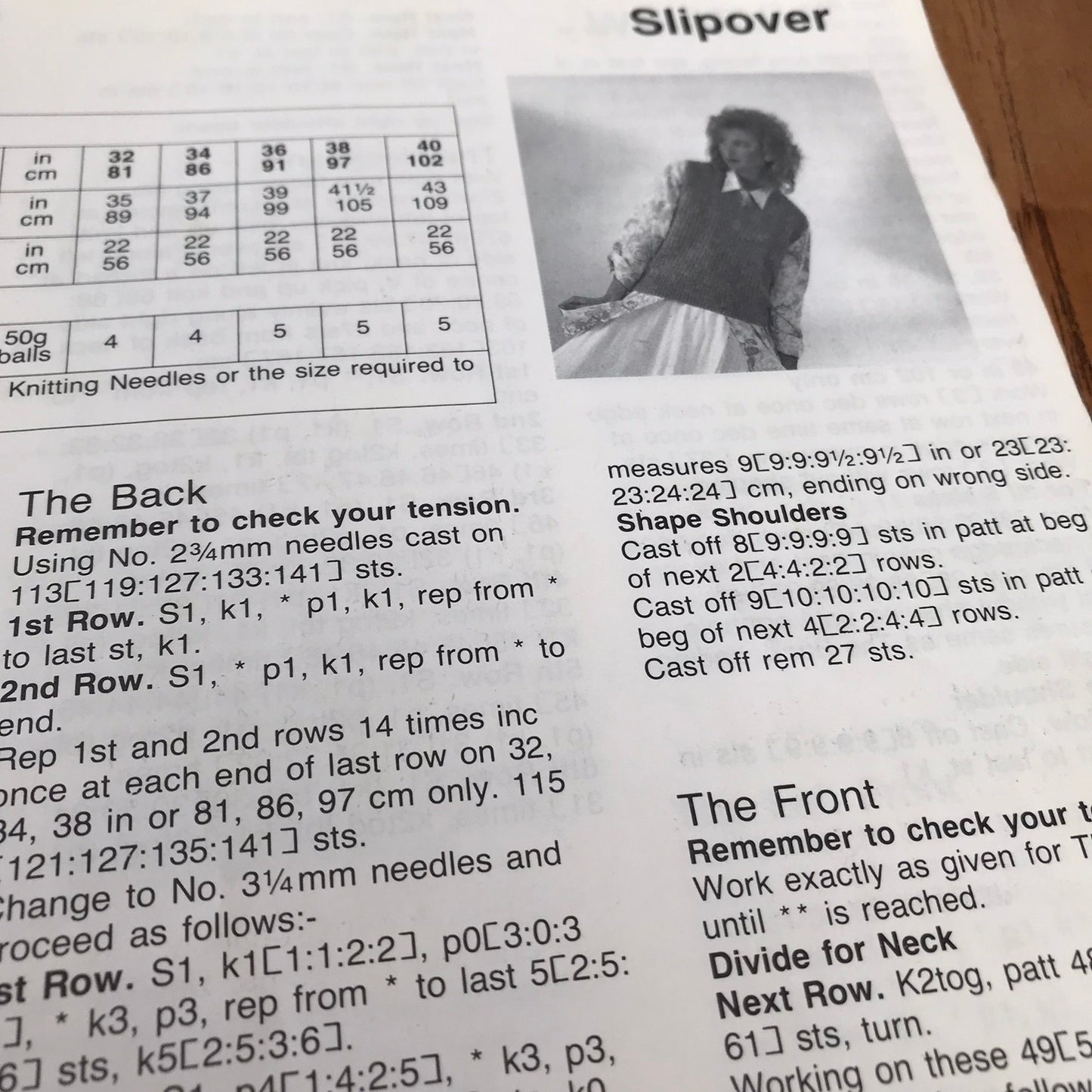 Vintage Knitting Patterns from the 80s and 90s. Sold individually take your pick