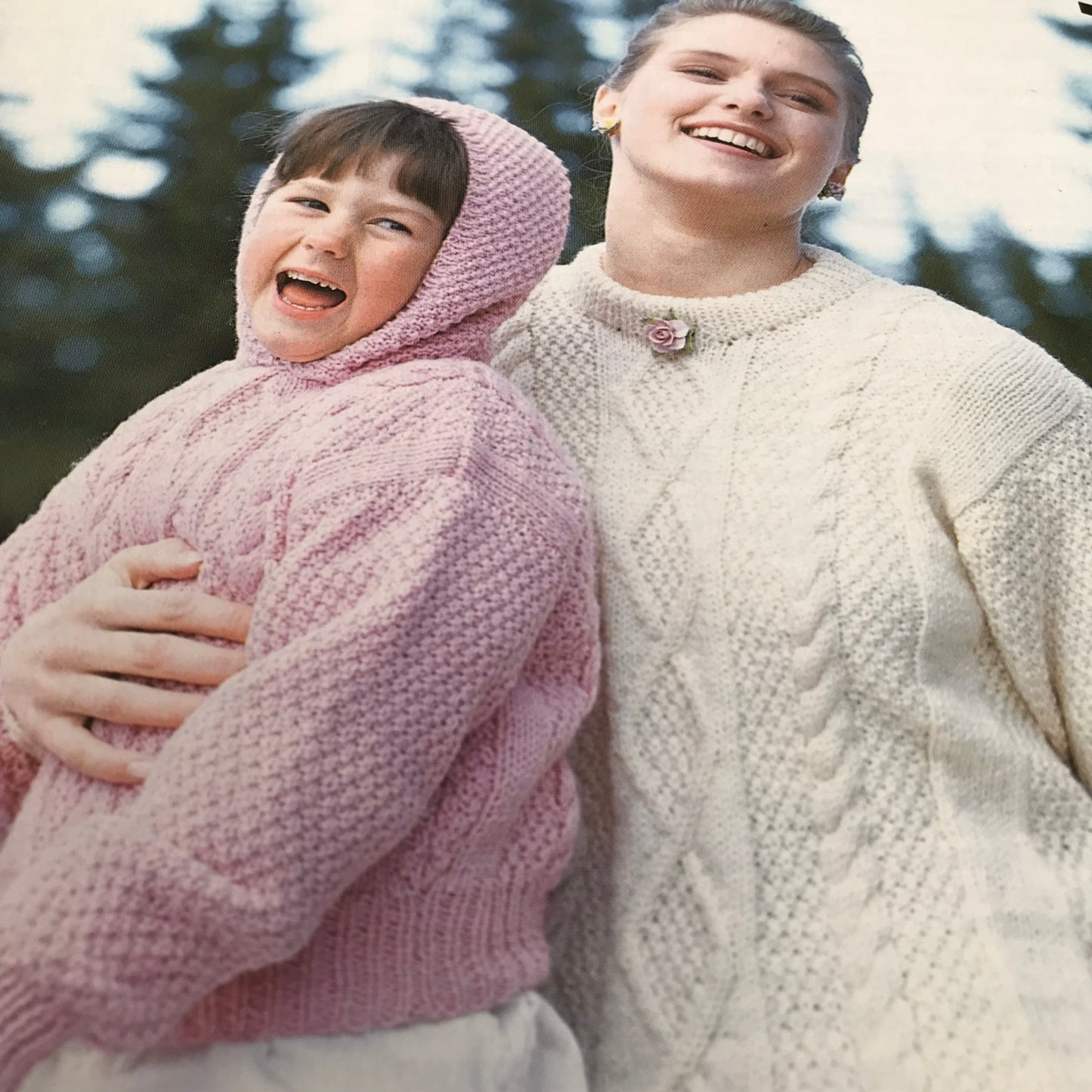 Vintage Knitting Patterns from the 80s and 90s. Sold individually take your pick
