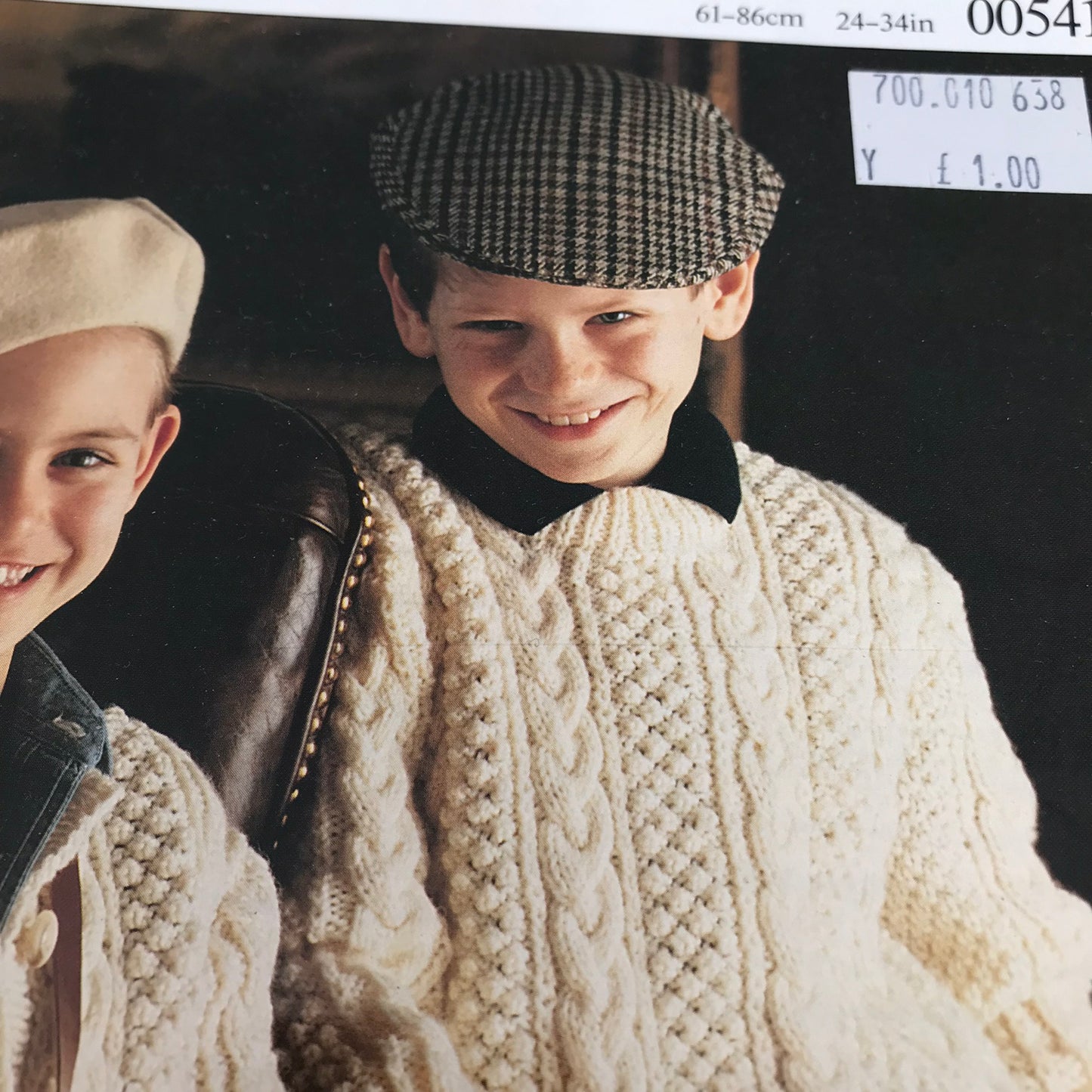 Vintage Knitting Patterns from the 80s and 90s. Sold individually take your pick