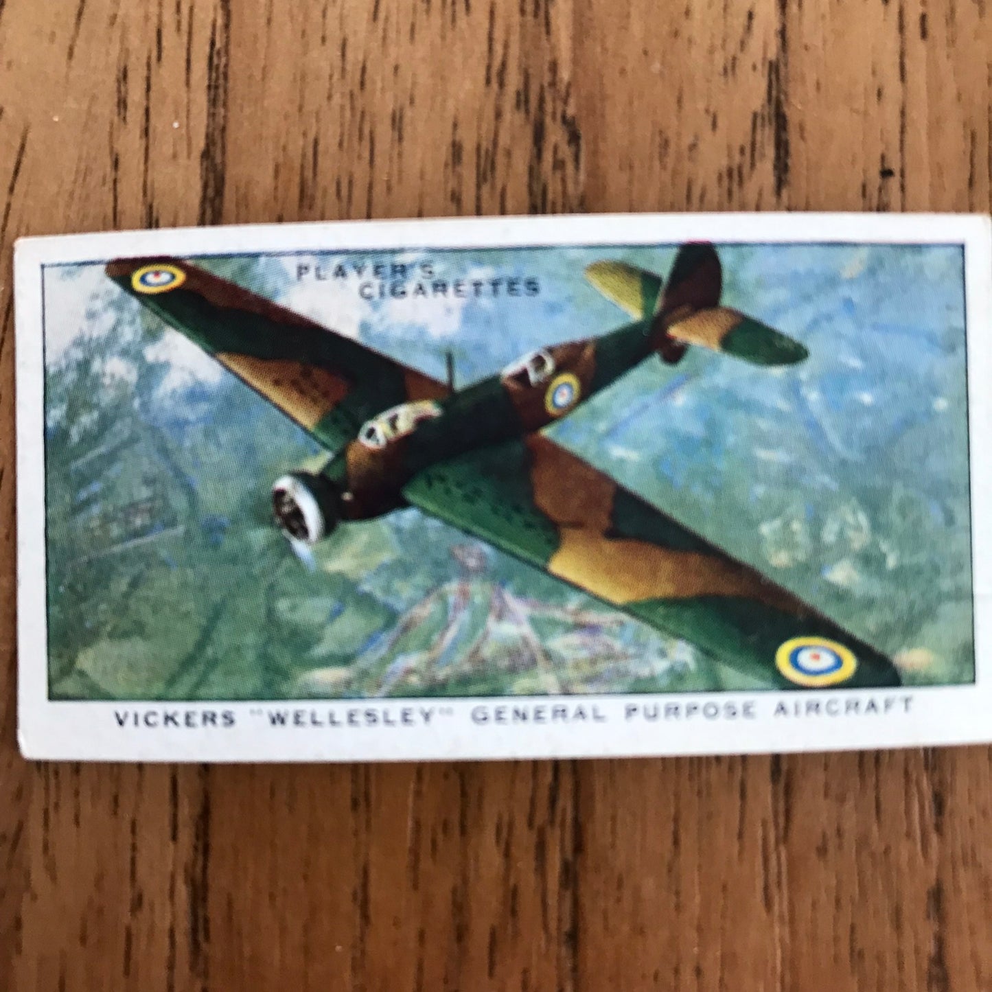 Aircraft Of The Royal Air Force. Player's cigarette cards. 1938. Sold individually. Take your pick!
