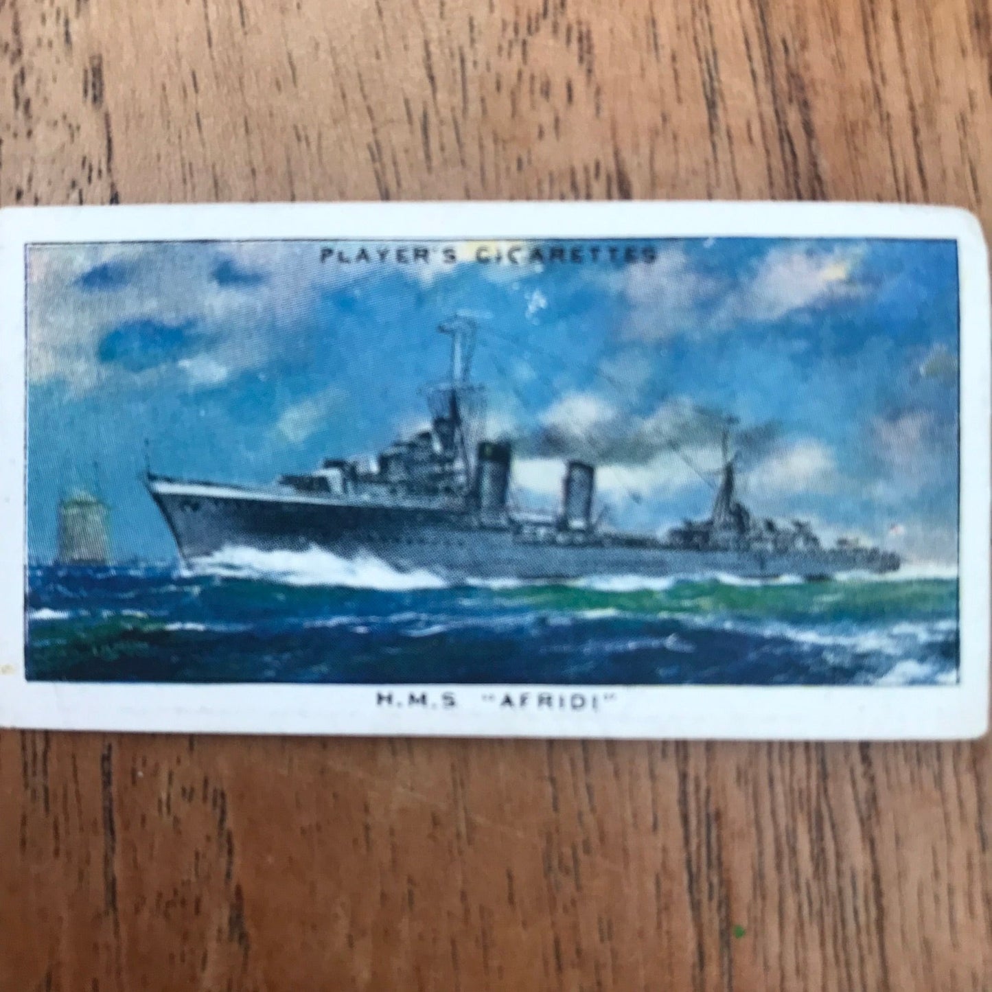 Modern Naval Craft. Players Cigarette Cards. 1939. Sold individually - take your pick. 1930s navy memorabilia.