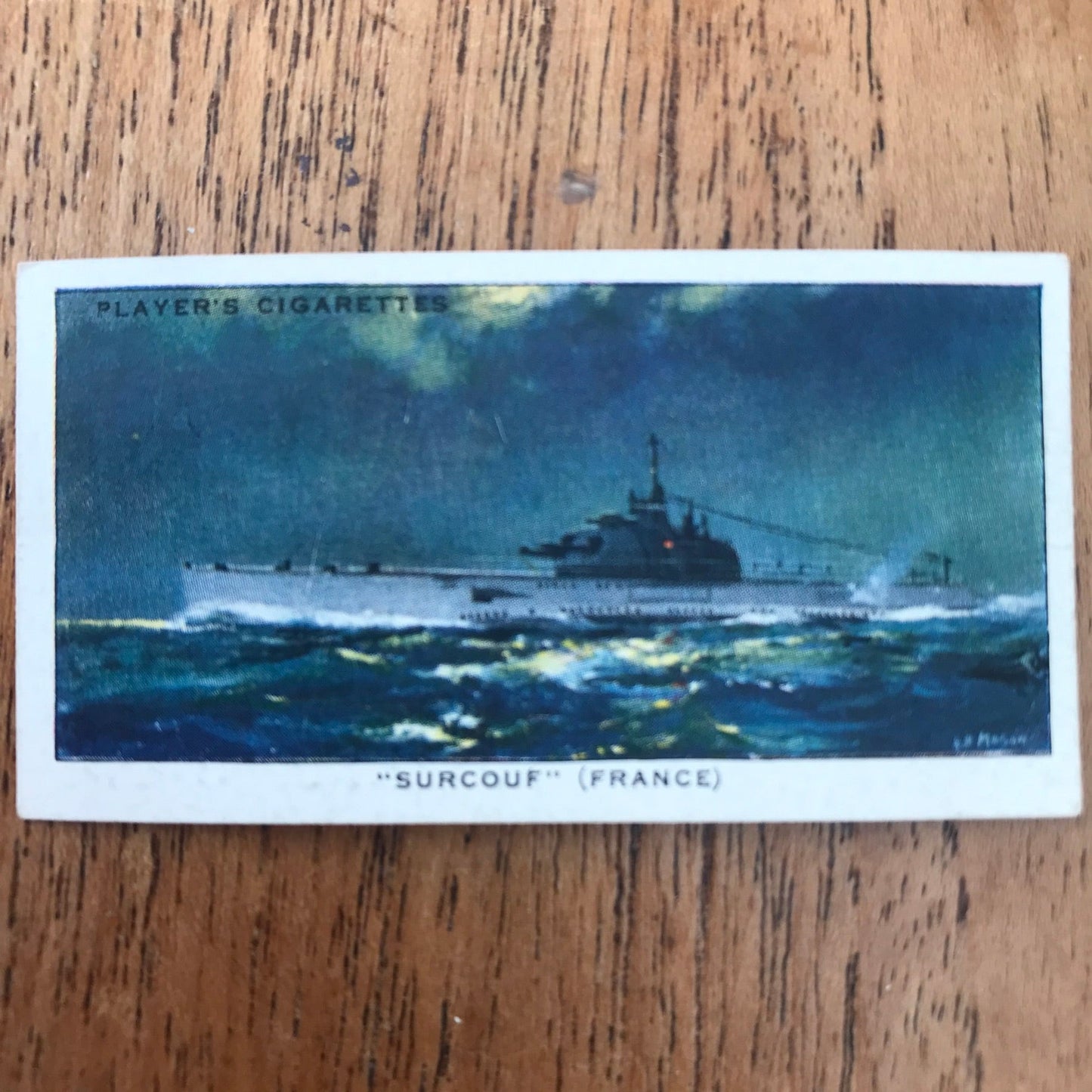 Modern Naval Craft. Players Cigarette Cards. 1939. Sold individually - take your pick. 1930s navy memorabilia.