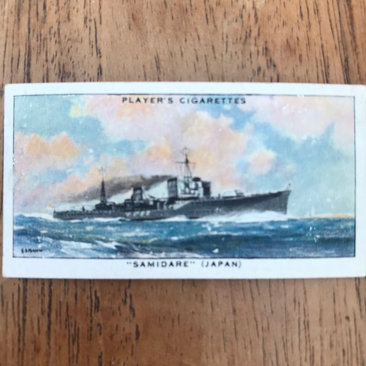 Modern Naval Craft. Players Cigarette Cards. 1939. Sold individually - take your pick. 1930s navy memorabilia.