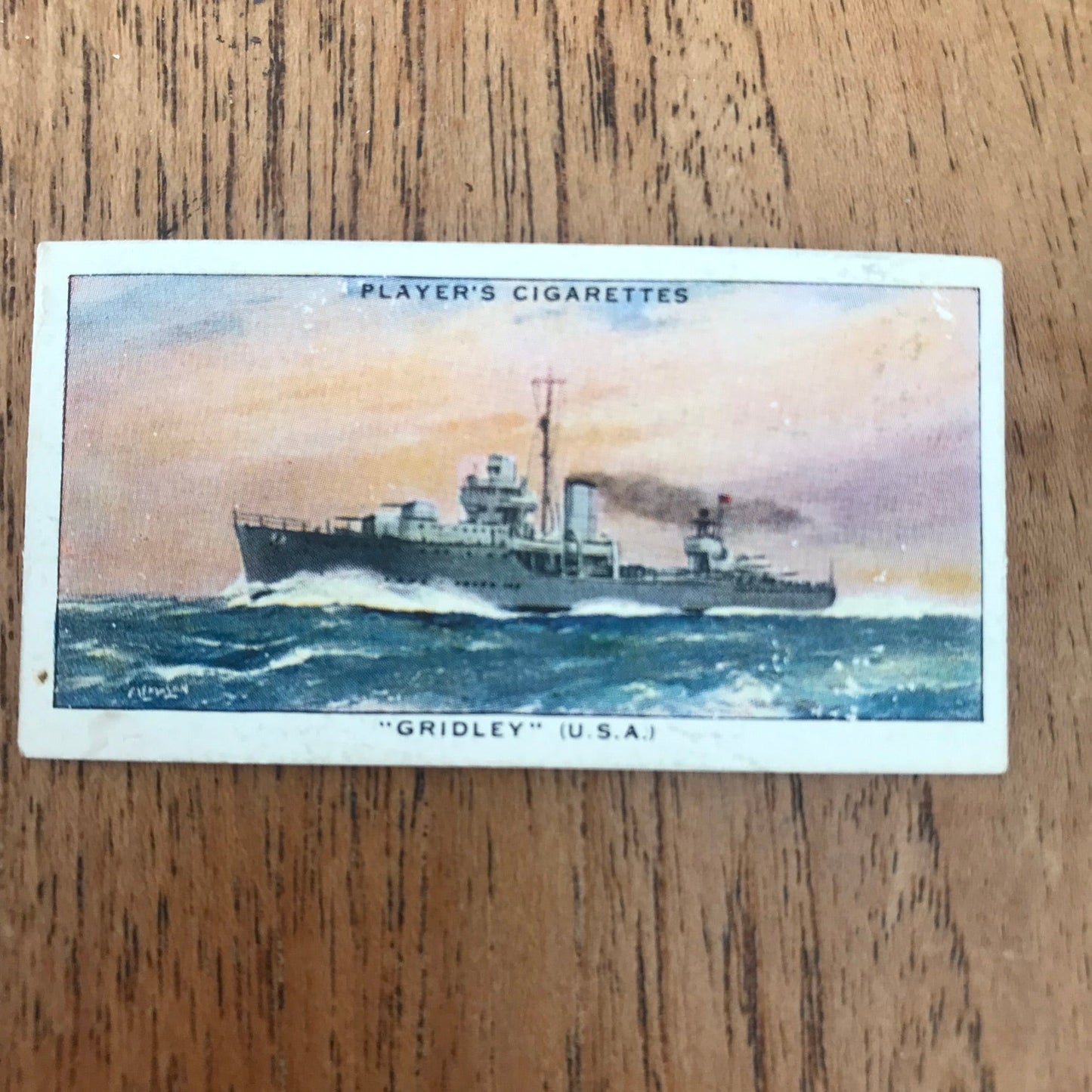 Modern Naval Craft. Players Cigarette Cards. 1939. Sold individually - take your pick. 1930s navy memorabilia.