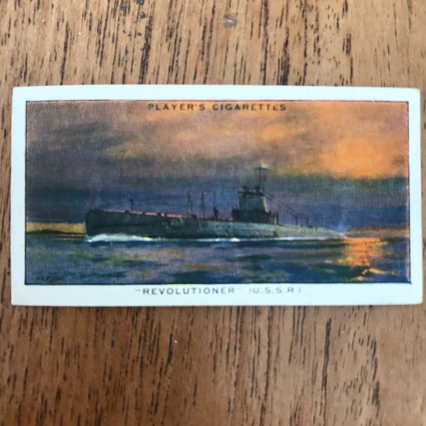 Modern Naval Craft. Players Cigarette Cards. 1939. Sold individually - take your pick. 1930s navy memorabilia.