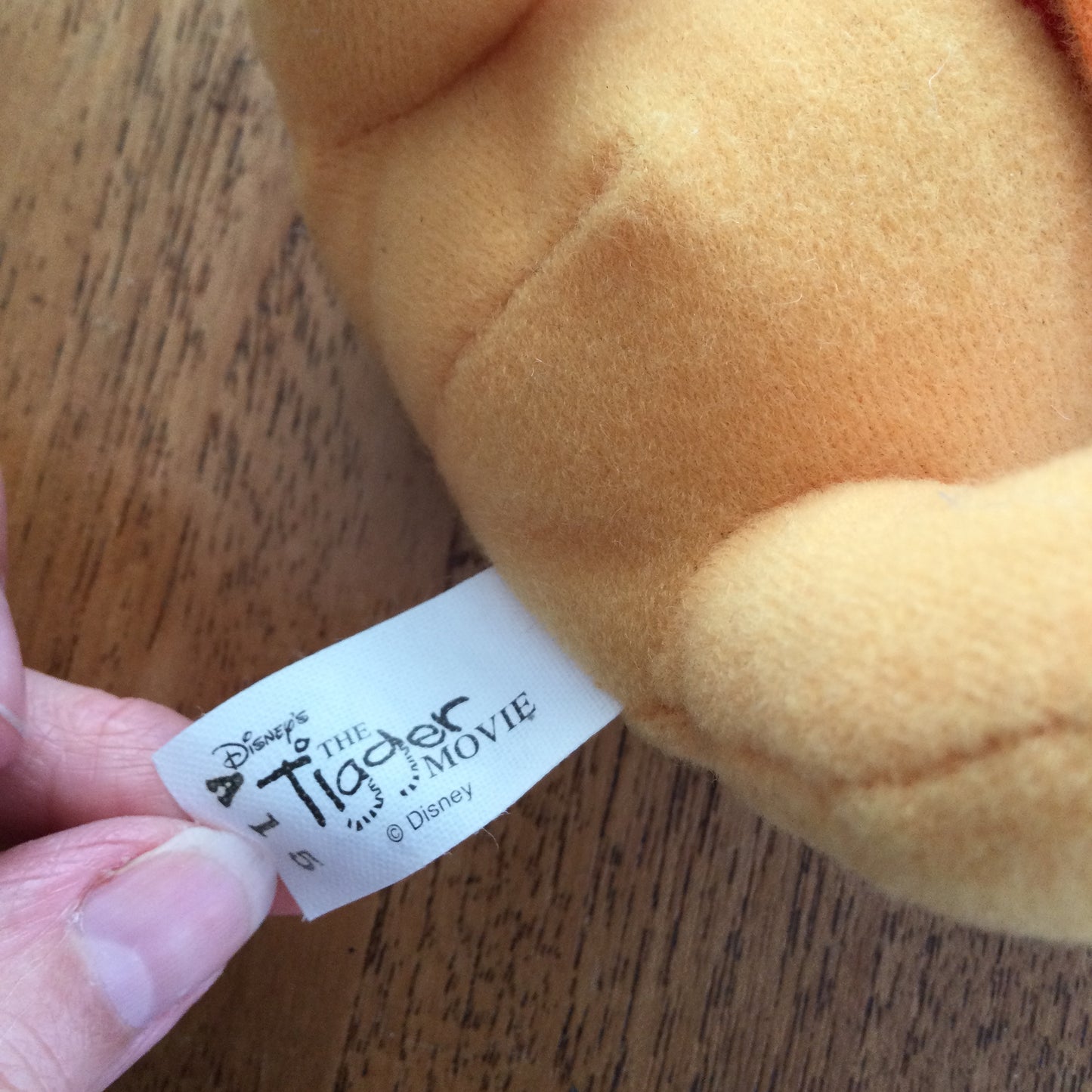 Vintage McDonalds Happy Meal Toy Winnie The Pooh (With Tiger Stripe Hoodie) From The Tigger Movie 2000