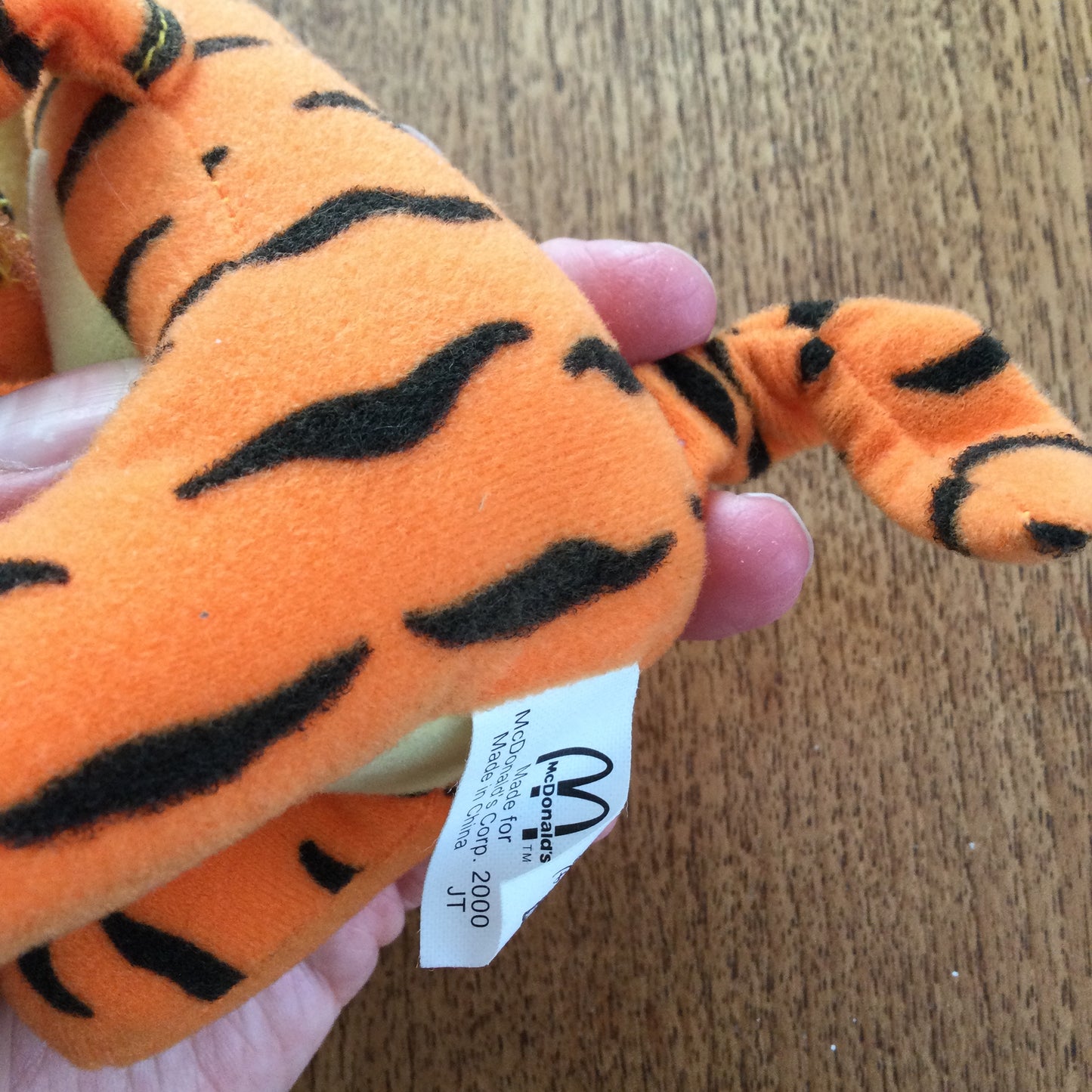 Vintage McDonalds Happy Meal Toy Tigger From The Tigger Movie 2000