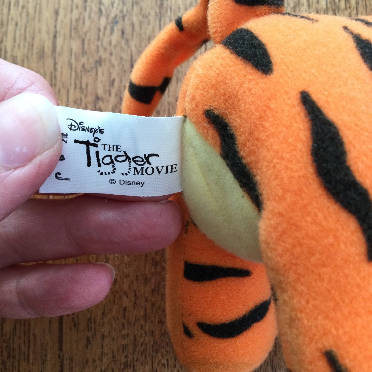 Vintage McDonalds Happy Meal Toy Tigger From The Tigger Movie 2000