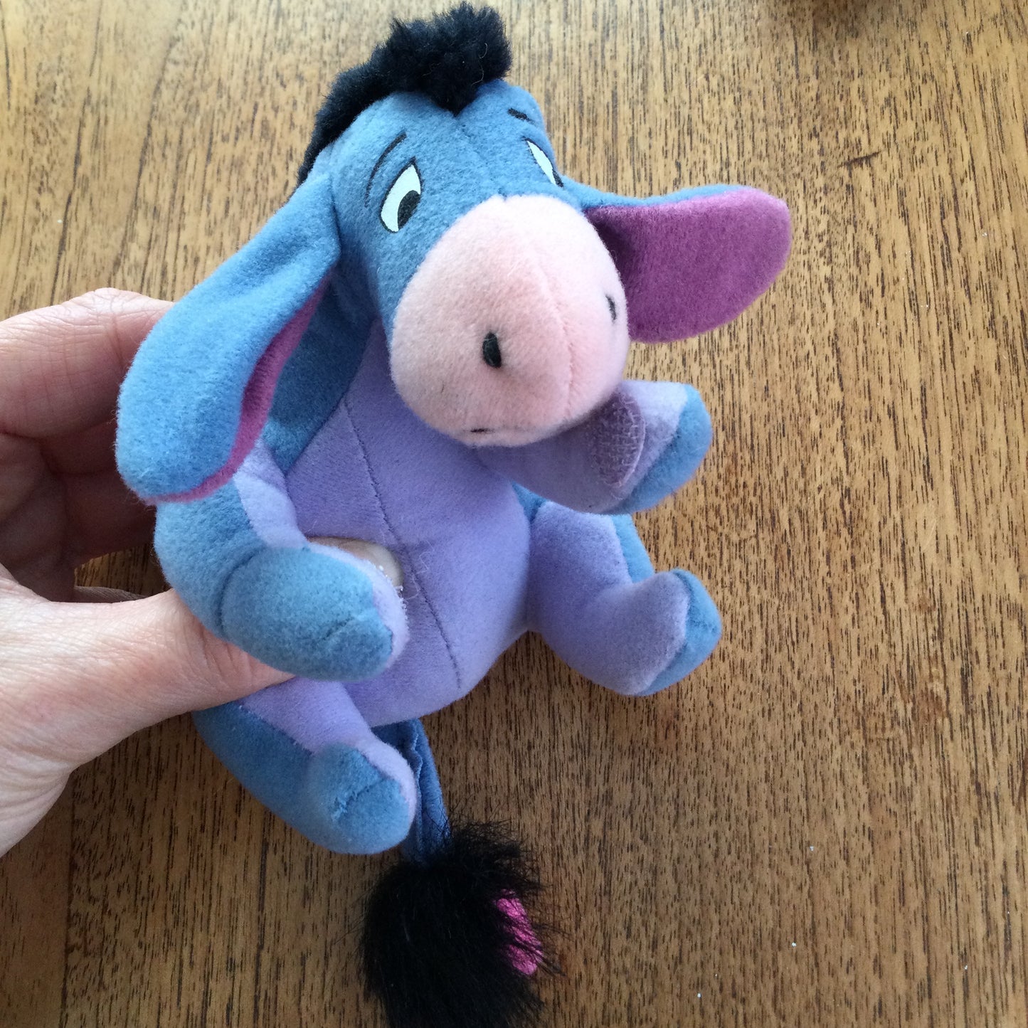 Vintage McDonalds Happy Meal Toy Eeyore From The Tigger Movie 2000. Eeyore plushie.