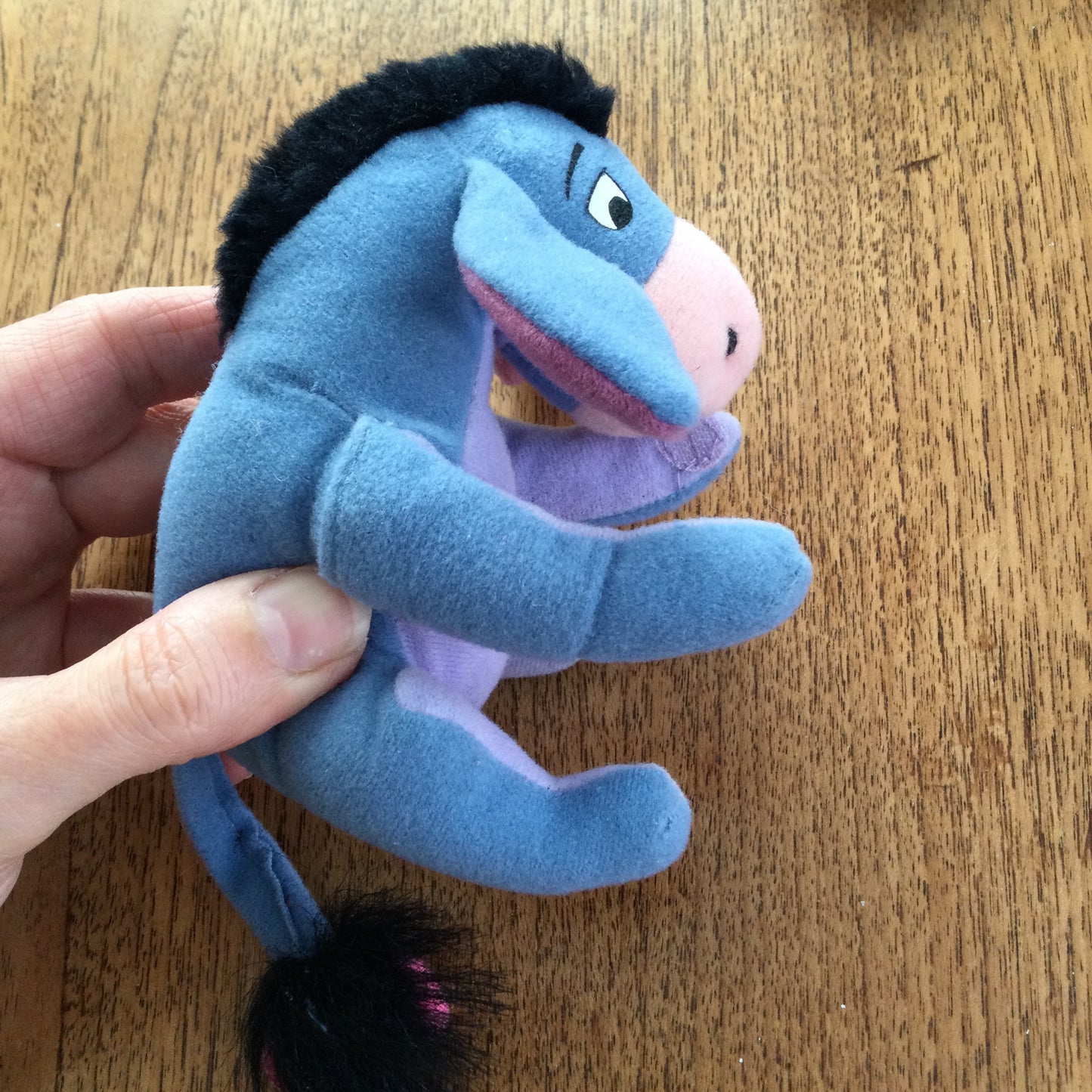 Vintage McDonalds Happy Meal Toy Eeyore From The Tigger Movie 2000. Eeyore plushie.