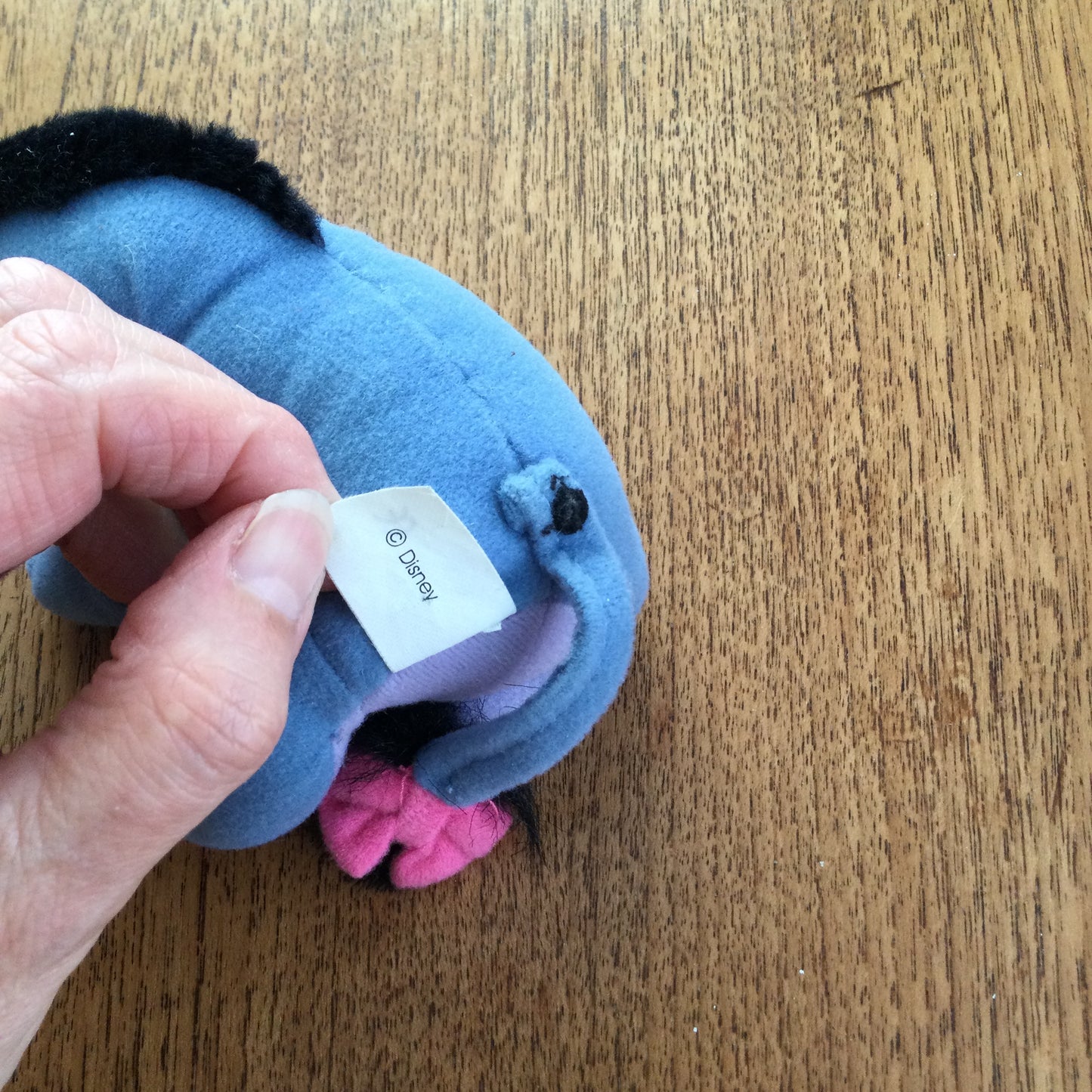 Vintage McDonalds Happy Meal Toy Eeyore From The Tigger Movie 2000. Eeyore plushie.