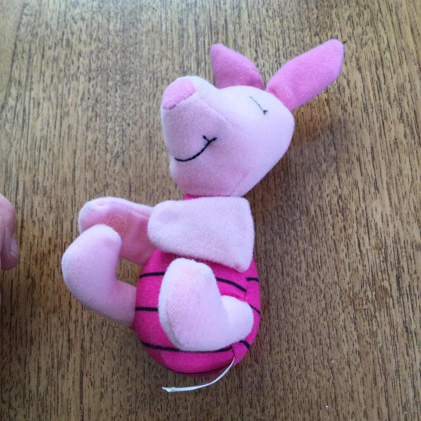 Vintage McDonalds Happy Meal Toy Piglet From The Tigger Movie 2000. Piglet cuddly toy plushie.