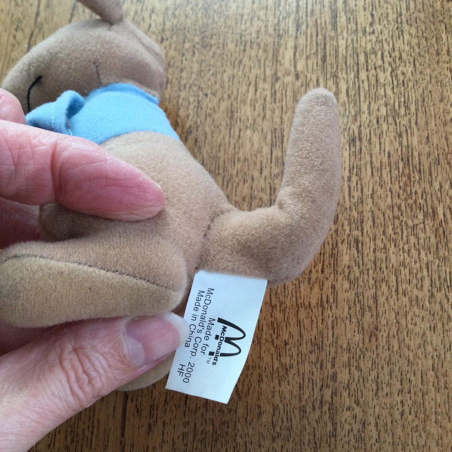 Vintage McDonalds Happy Meal Toy Roo From The Tigger Movie 2000