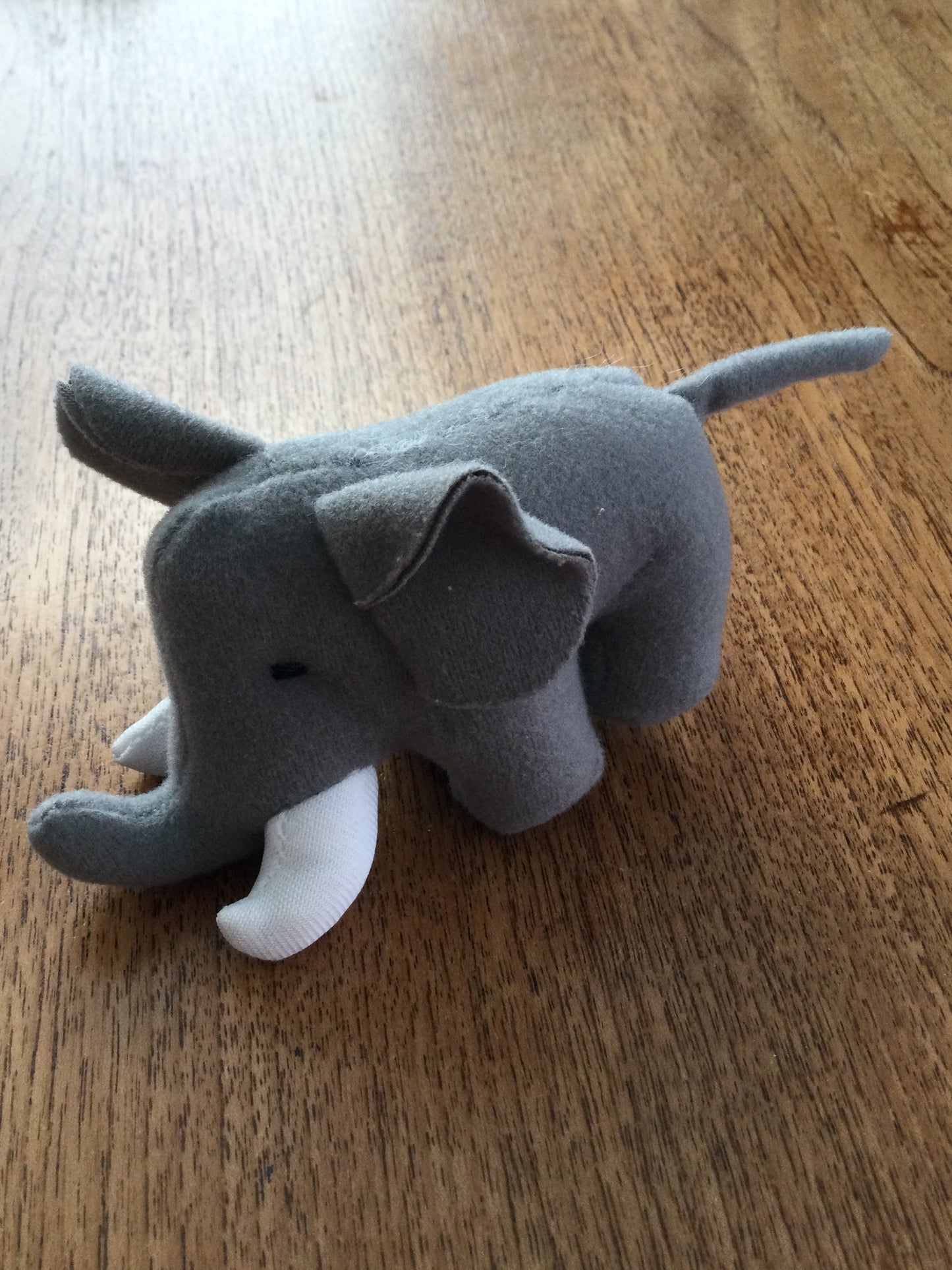McDonalds Happy Meal Toy 1997 Endangered Animals Asian Elephant Plushy Vintage Soft Toy 90s Childhood Memorabilia.