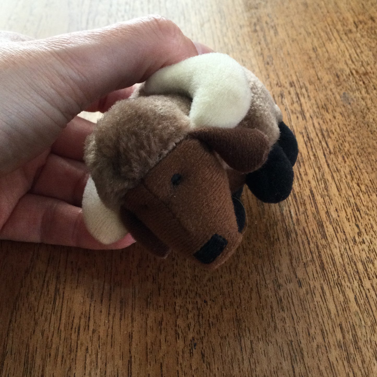 McDonalds Happy Meal Toy 1997 Endangered Animal Pals Yak Plushy Vintage Soft Toy 90s Childhood Memorabilia.