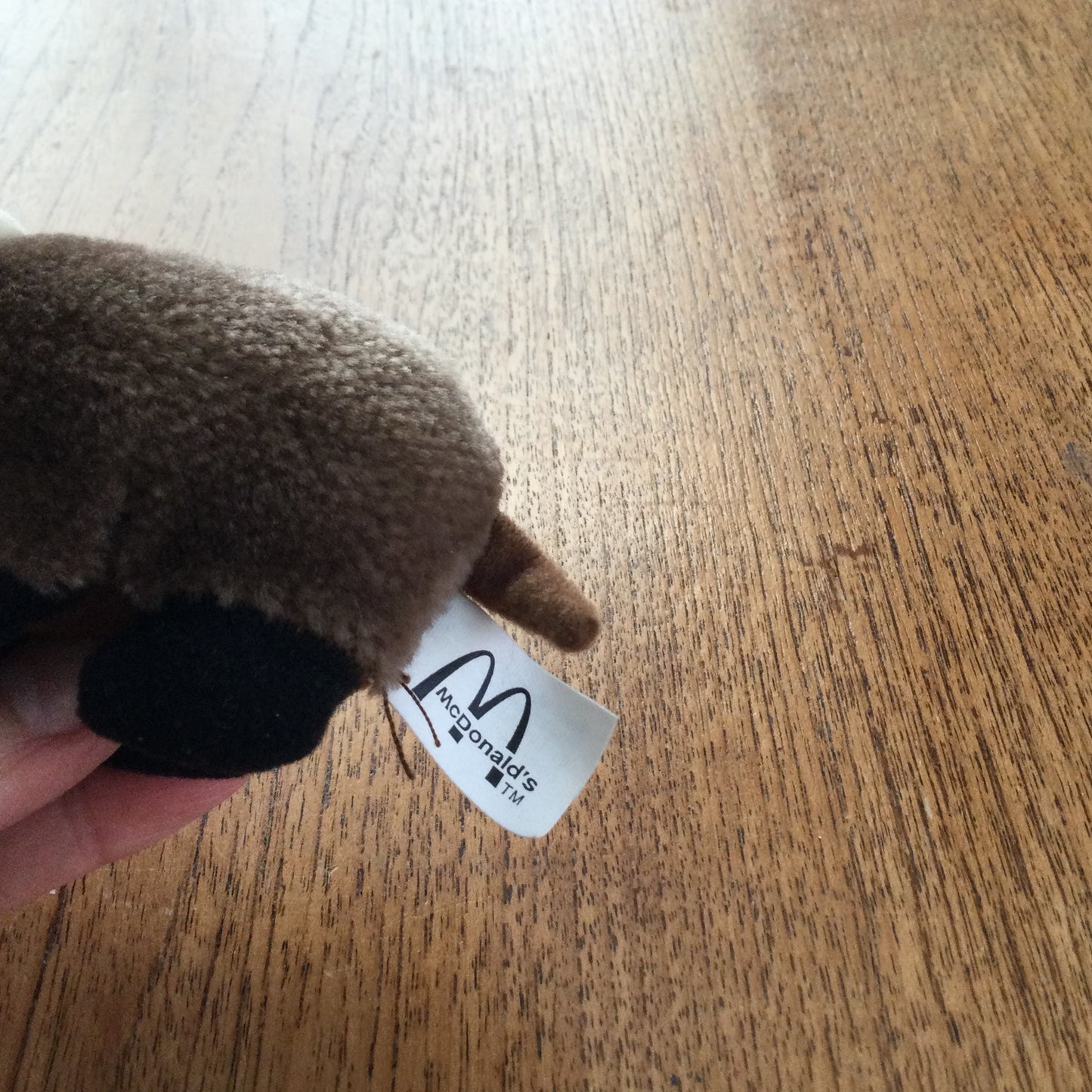 McDonalds Happy Meal Toy 1997 Endangered Animal Pals Yak Plushy Vintage Soft Toy 90s Childhood Memorabilia.