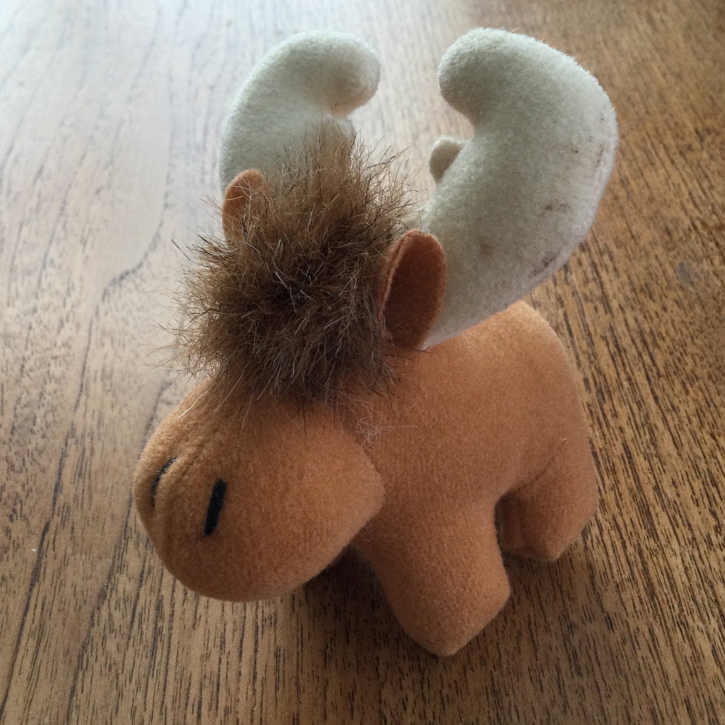 McDonalds Happy Meal Toy 1997 Endangered Animals Moose Plushy Vintage Soft Toy 90s Childhood Memorabilia.