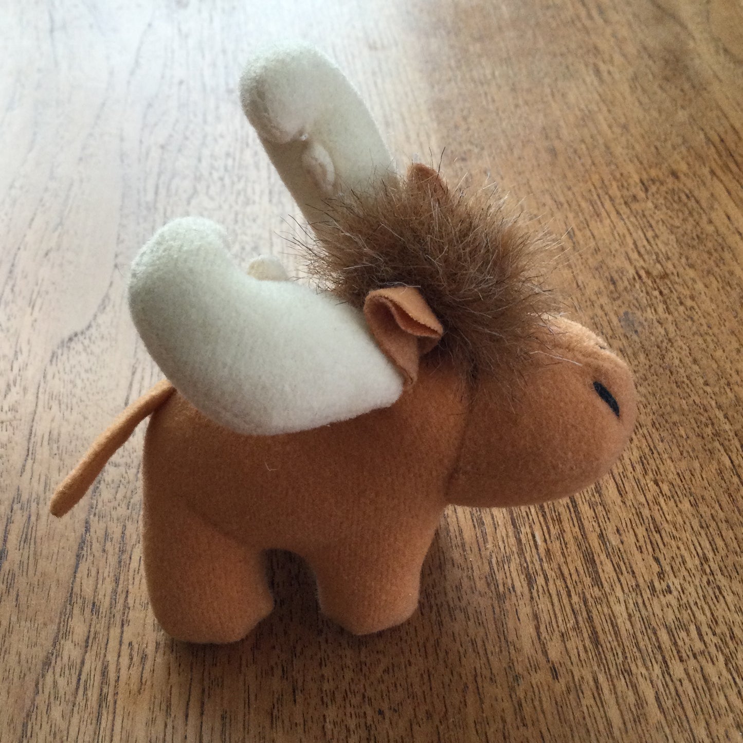McDonalds Happy Meal Toy 1997 Endangered Animals Moose Plushy Vintage Soft Toy 90s Childhood Memorabilia.