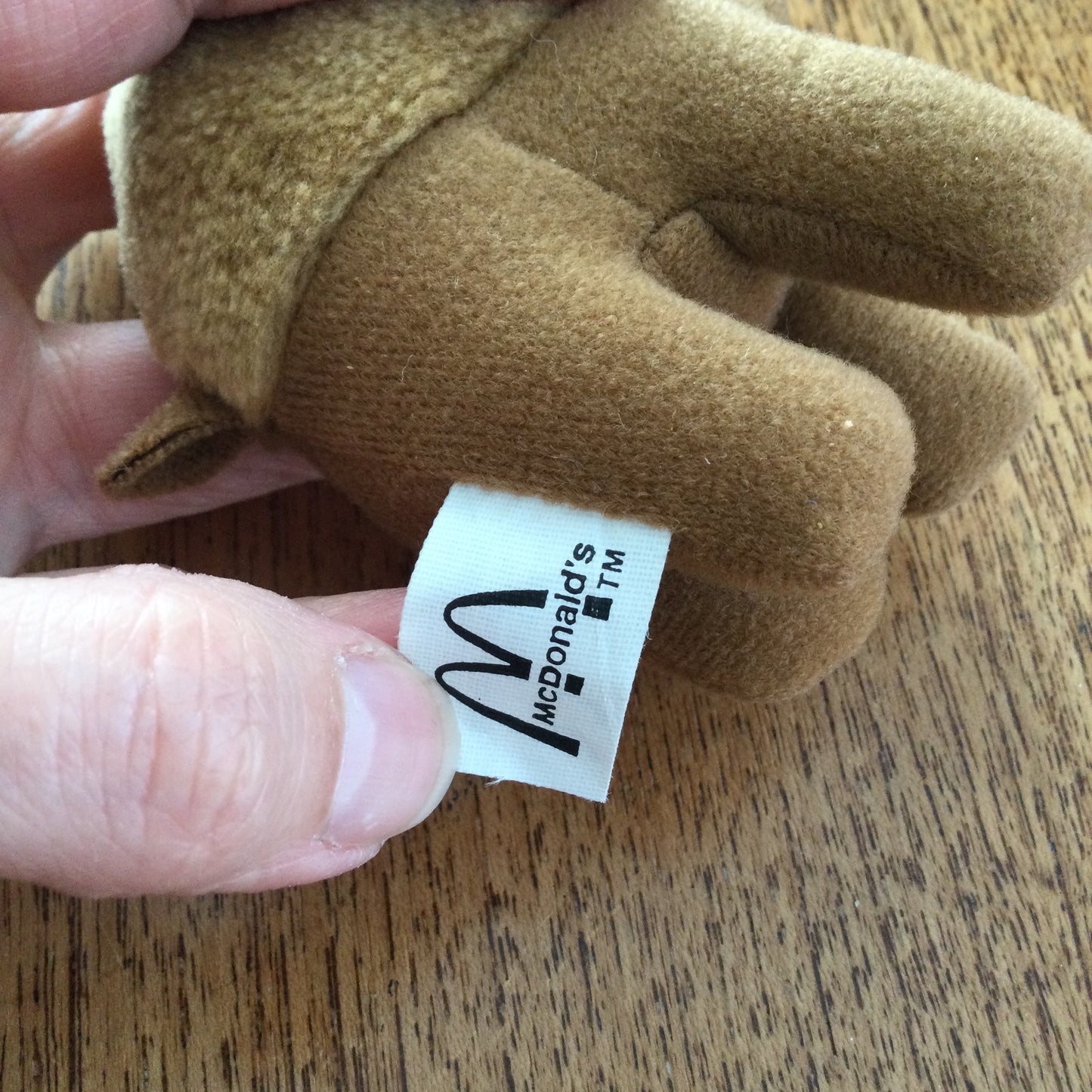 McDonalds Happy Meal Toy 1994 Amazing Wildlife Camel Plushy Vintage Soft Toy 90s Childhood Memorabilia.