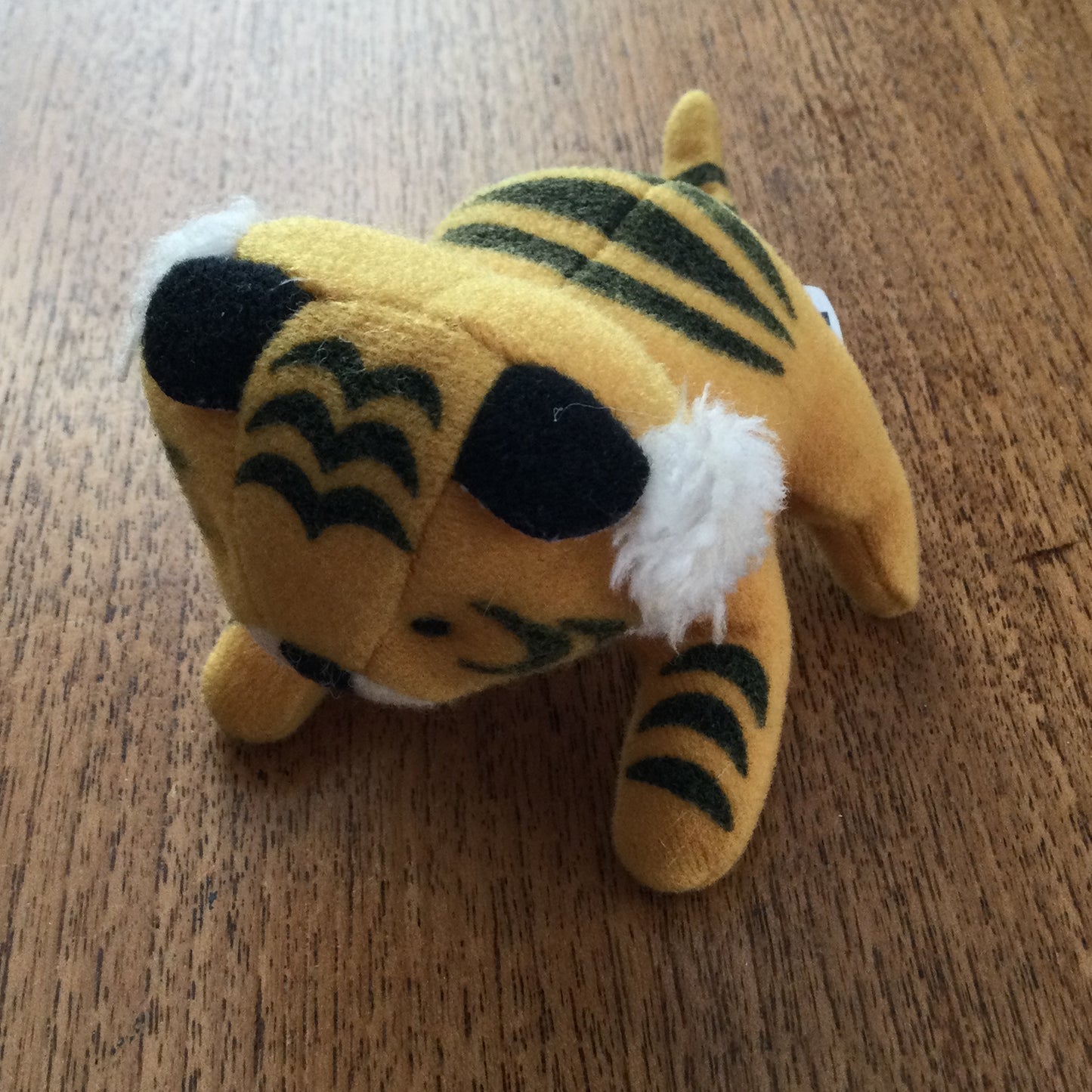 McDonalds Happy Meal Toy 1994 Amazing Wildlife Tiger Plushy Vintage Soft Toy 90s Childhood Memorabilia.