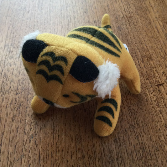 McDonalds Happy Meal Toy 1994 Amazing Wildlife Tiger Plushy Vintage Soft Toy  90s Childhood Memorabilia.