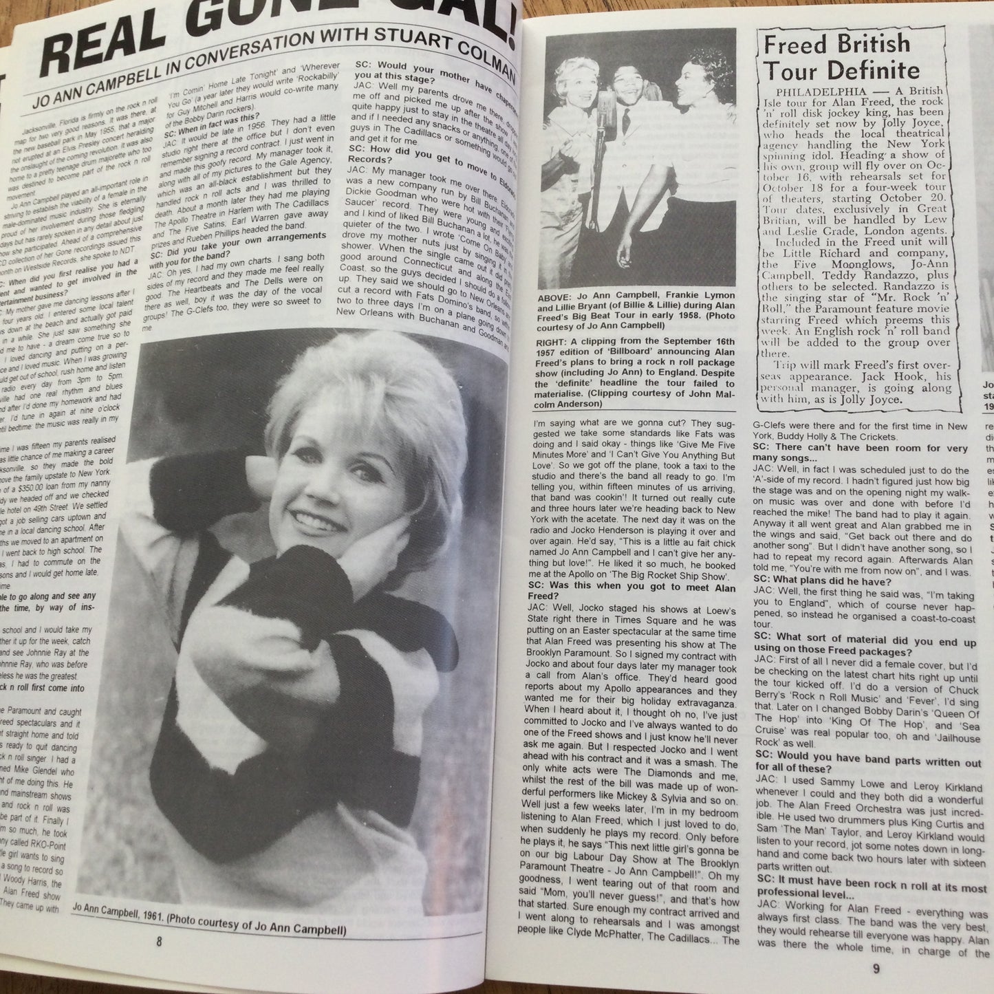 'Now Dig This' Magazine no. 174. September 1997. Rock n Roll mag. Jo Ann Campbell, Buddy Holly