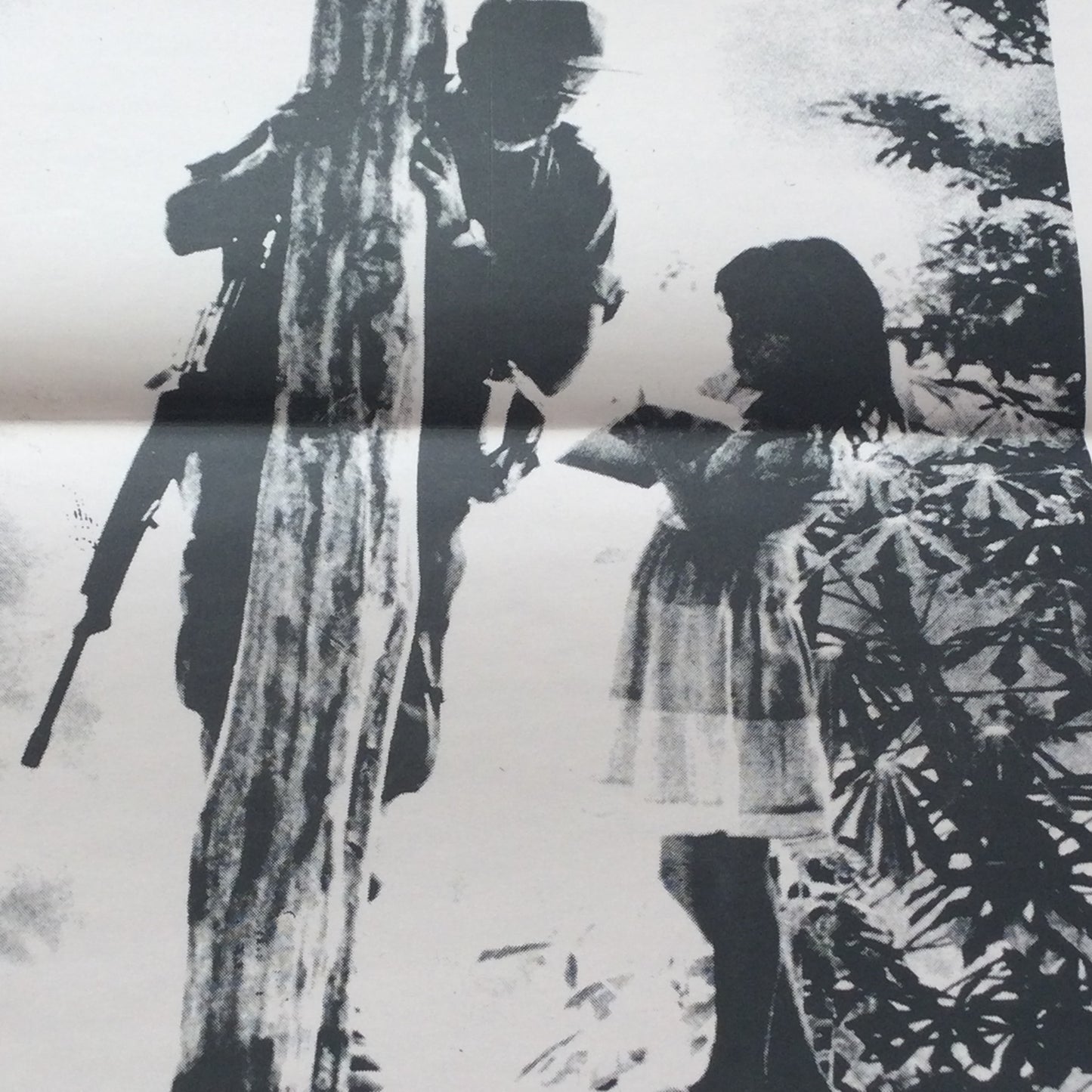 1994 Poster for 'Guerrilla Army to Political Party' The Transition to democracy in El Salvador. BAC Battersea Arts Centre
