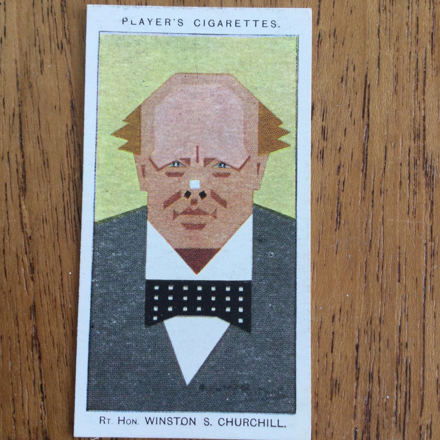 Straight Line Caricatures. Player's Cigarette Cards. Issued 1926. Alick Penrose Forbes Ritchie