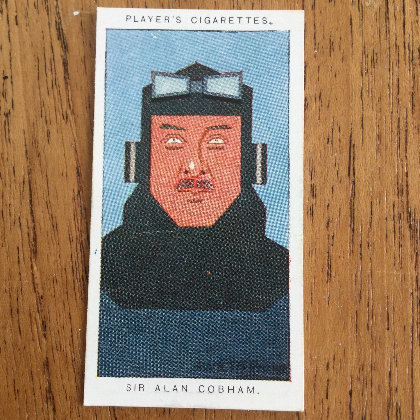 Straight Line Caricatures. Player's Cigarette Cards. Issued 1926. Alick Penrose Forbes Ritchie