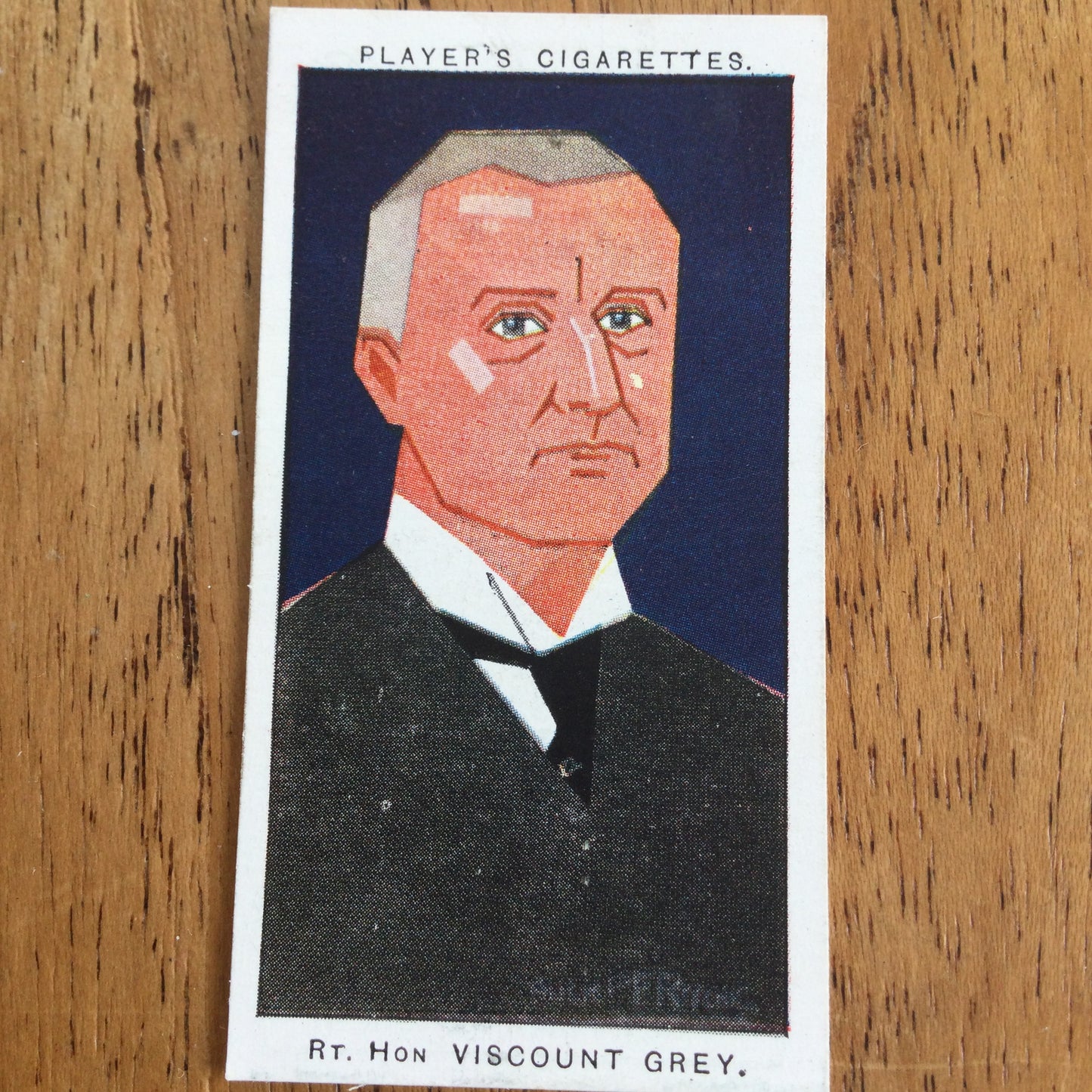 Straight Line Caricatures. Player's Cigarette Cards. Issued 1926. Alick Penrose Forbes Ritchie