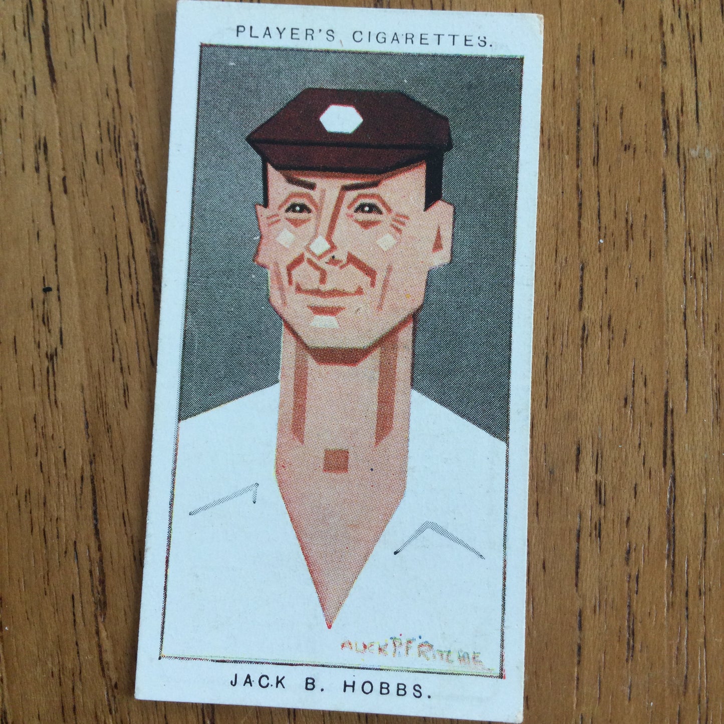 Straight Line Caricatures. Player's Cigarette Cards. Issued 1926. Alick Penrose Forbes Ritchie