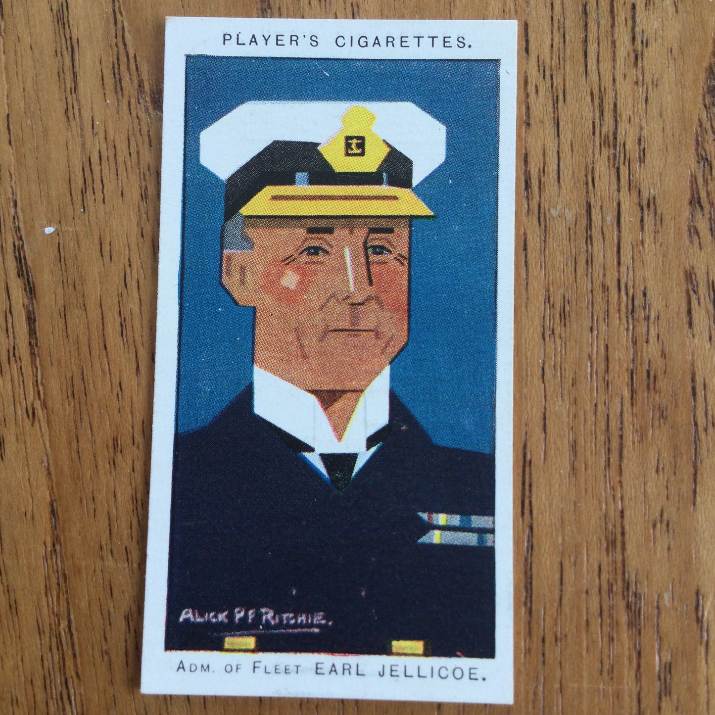 Straight Line Caricatures. Player's Cigarette Cards. Issued 1926. Alick Penrose Forbes Ritchie