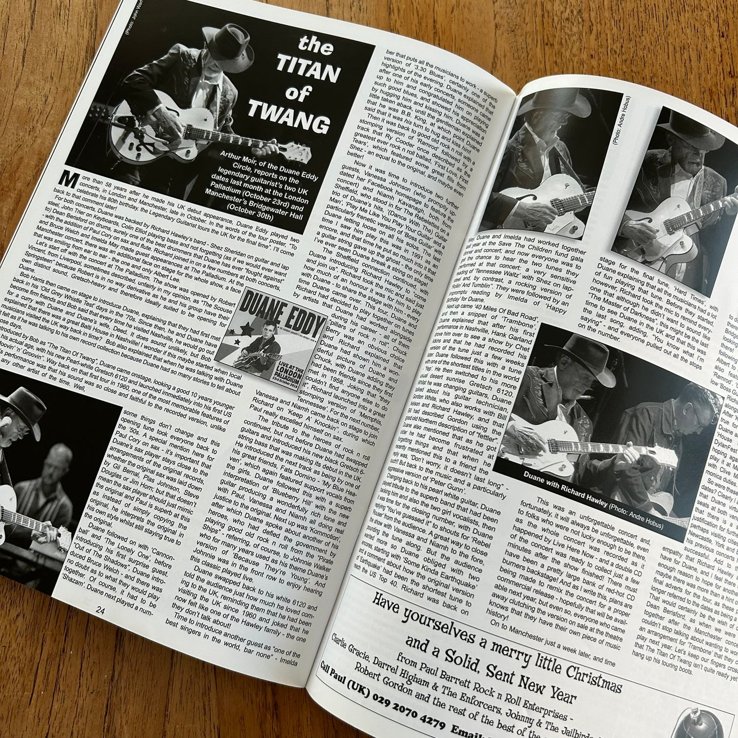 'Now Dig This' Magazine no. 429. December 2018. Rock n Roll memorabilia. Bob Luman, Duane Eddy