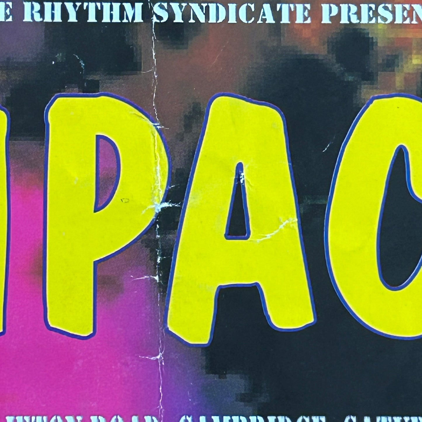 90s RAVE MEMORABILIA 1994 Impact at The Junction Cambridge. Randall Peshay Stuart Banks