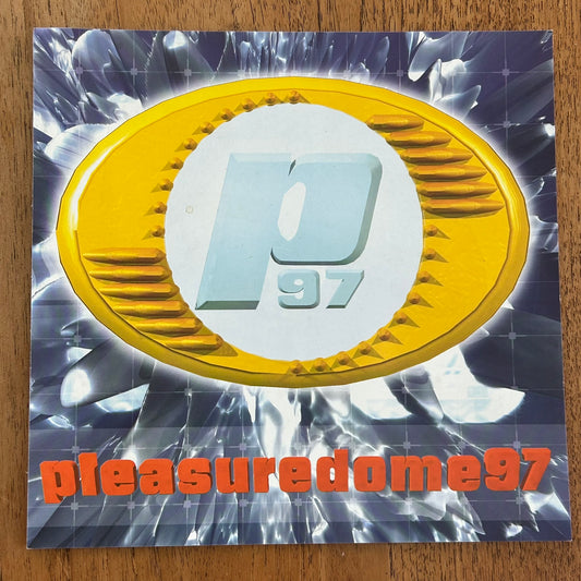 90s Y2K RAVE Memorabilia Flyer PLEASUREDOME The Zoo Fantasy Island Ingoldmells 1997