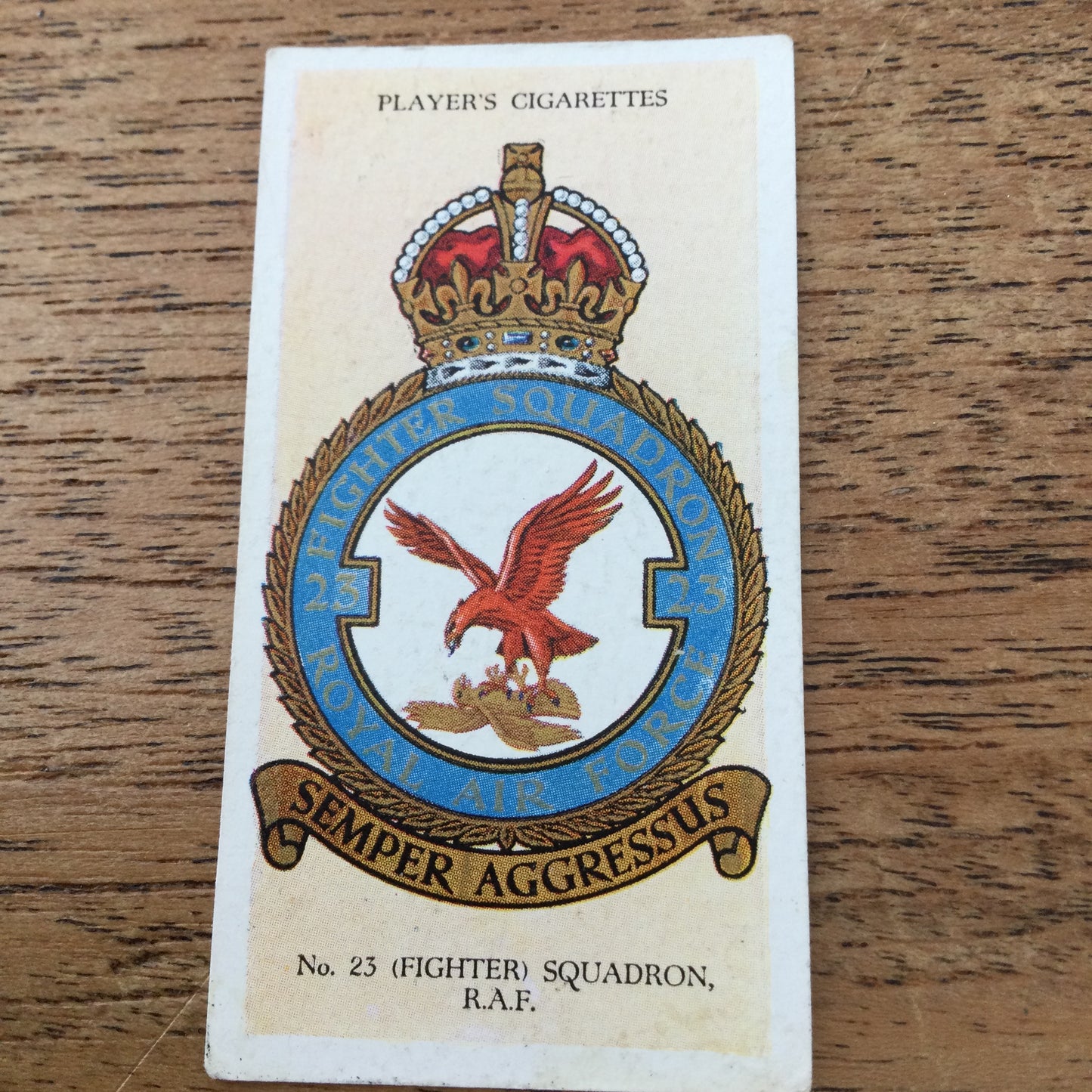 Player's Cigarette Cards 'RAF Badges' 1937. Sold individually - take your pick