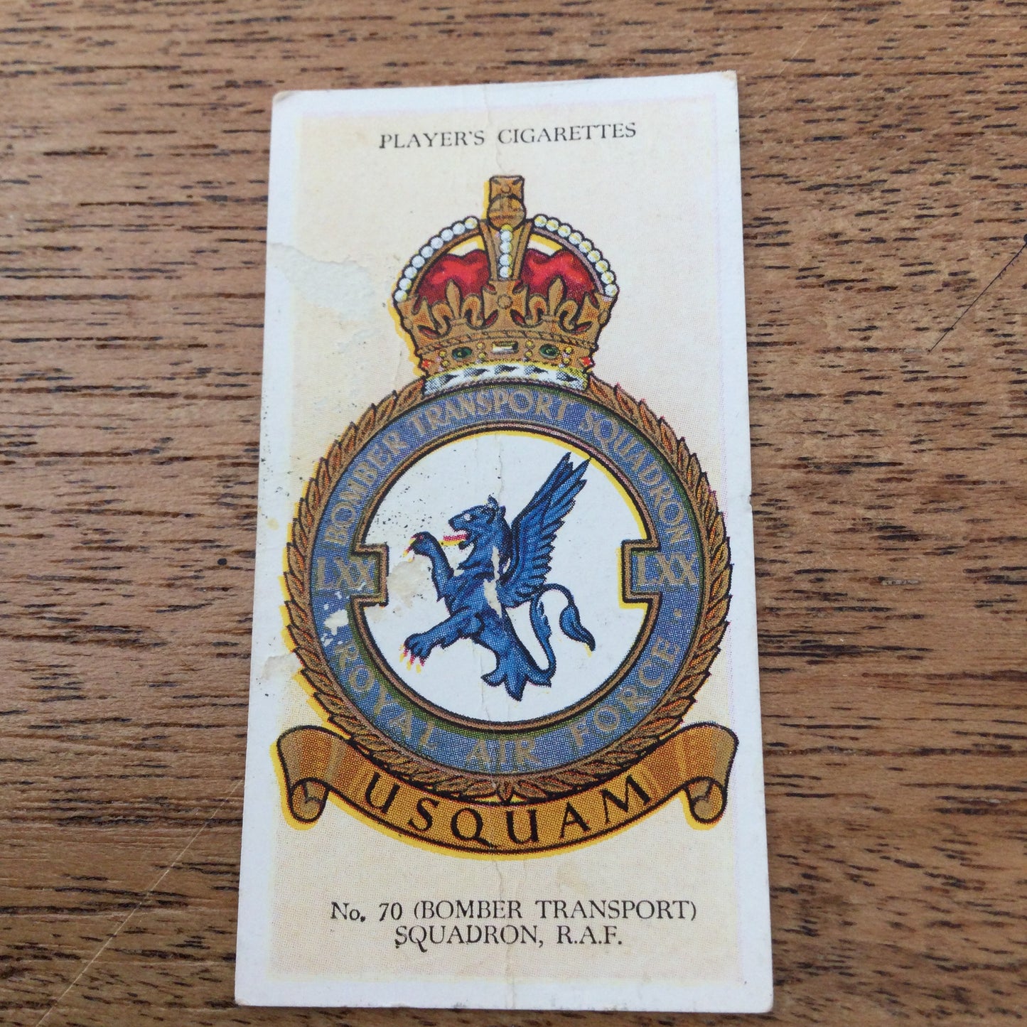 Player's Cigarette Cards 'RAF Badges' 1937. Sold individually - take your pick