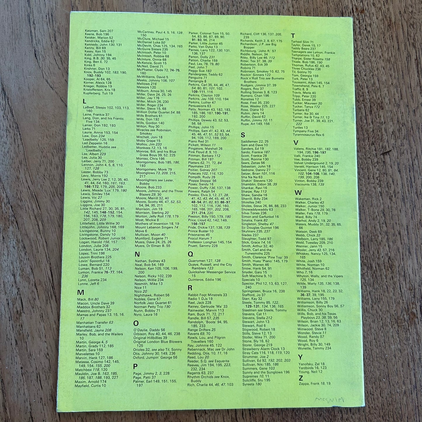 The History of Rock magazine, Volume 2 Issue 14 The Industry At Work. 1984. Record business of the 50s.