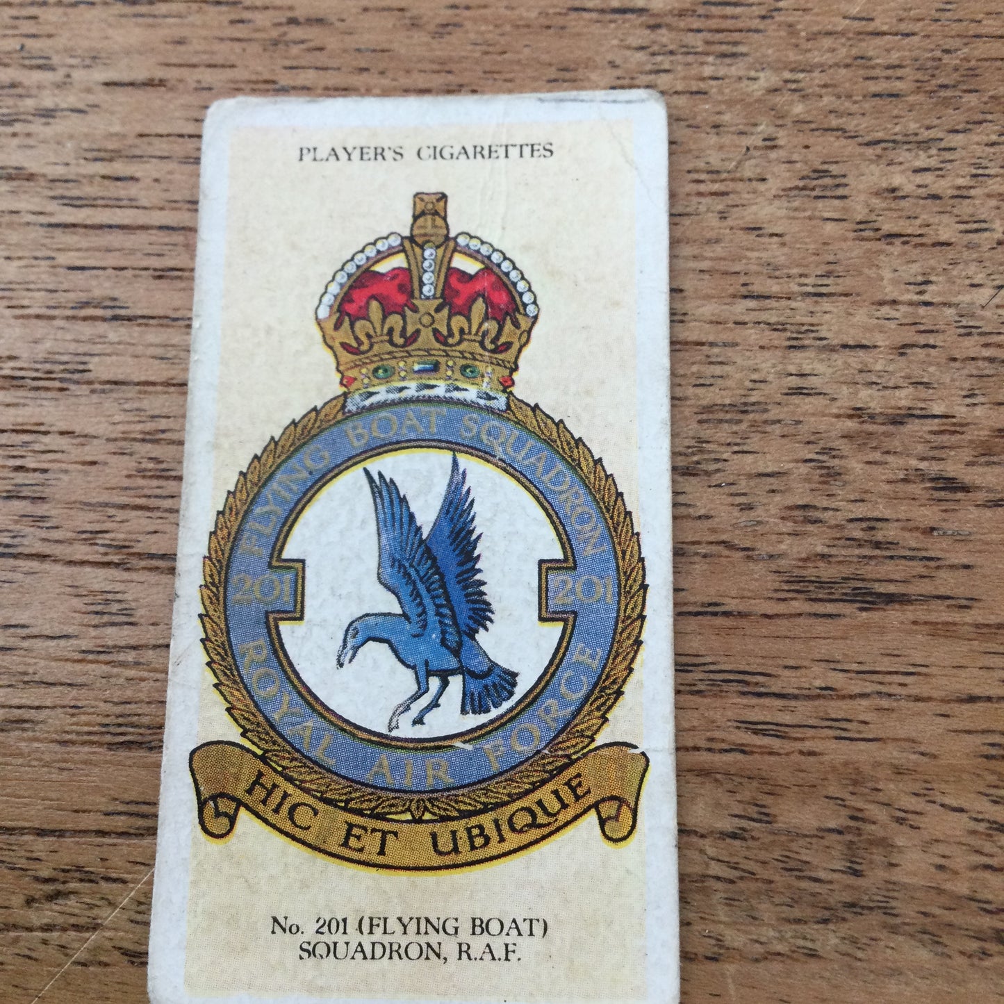 Player's Cigarette Cards 'RAF Badges' 1937. Sold individually - take your pick
