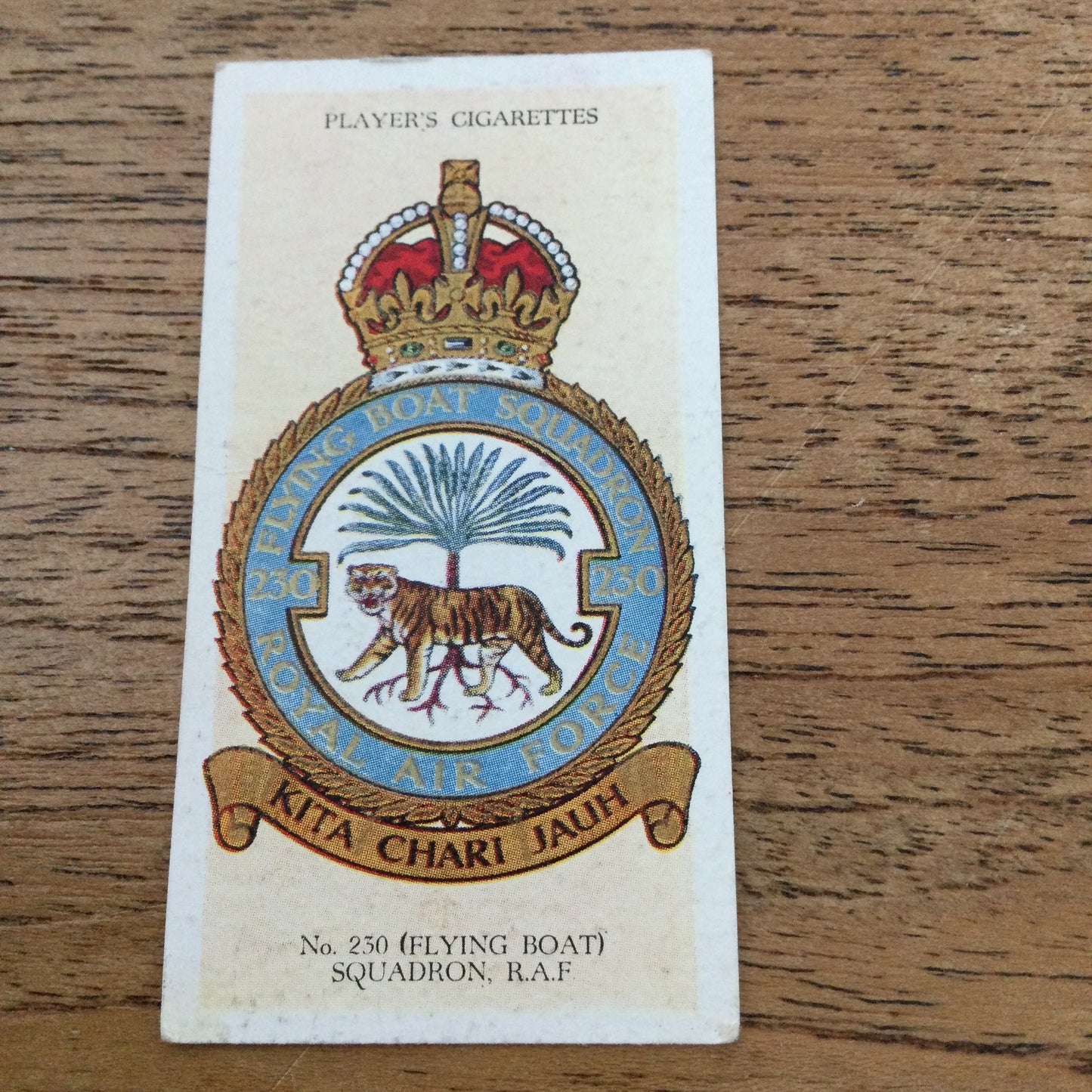 Player's Cigarette Cards 'RAF Badges' 1937. Sold individually - take your pick