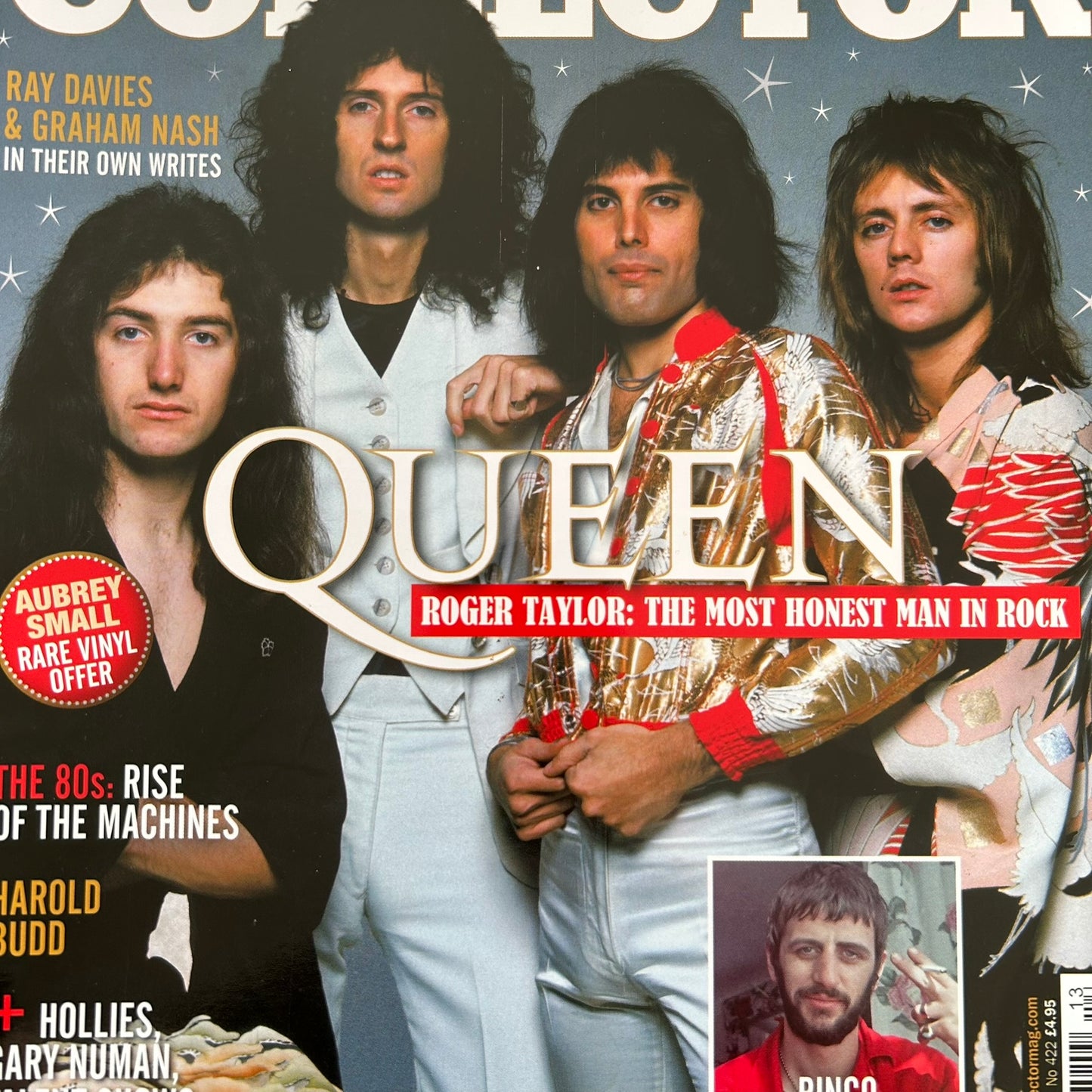 Record Collector magazine - Christmas 2013 Issue 422 - Queen Roger Taylor the most honest man in rock