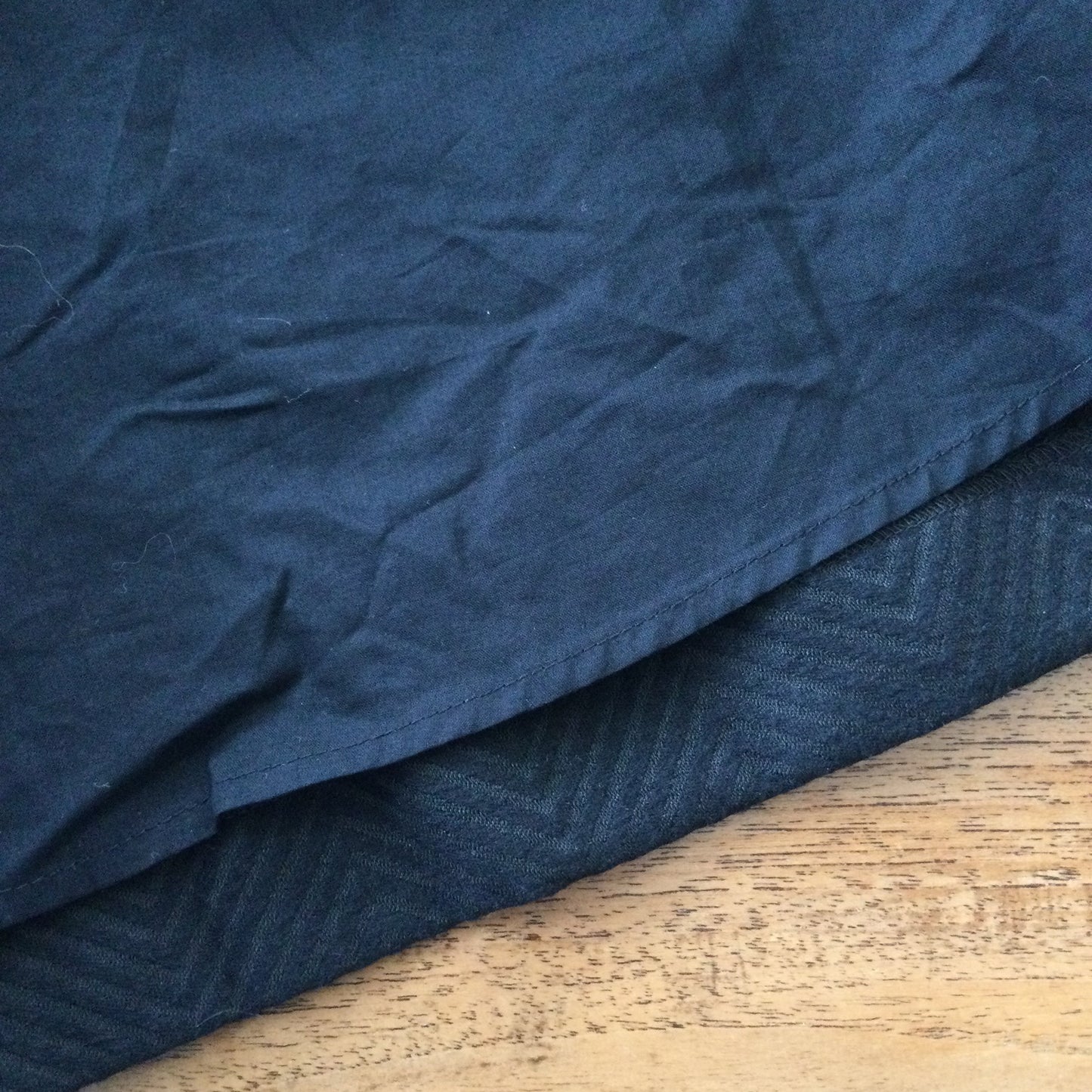 Black skater dress, cut out back, Jack Wills size 10. Herringbone pattern, thick structured fabric.