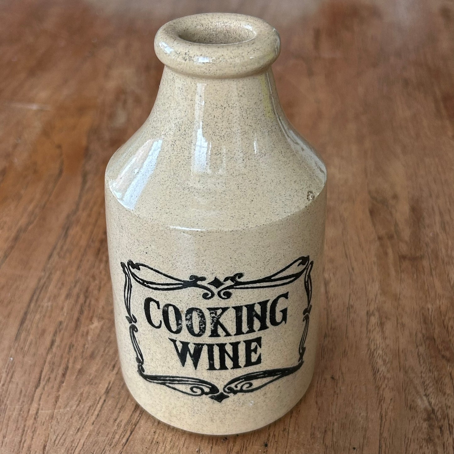Moira Pottery Vintage Cooking Wine Bottle – Classic Stoneware (c. 1960s-80s)