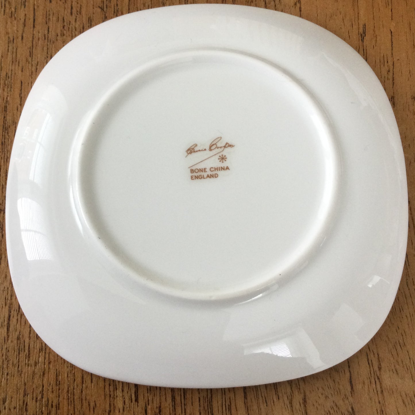 Susie Cooper for Wedgwood Pin Dish / Trinket Dish – Soft Moss Green with Floral Design – English Bone China (1950-1966)
