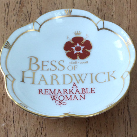 Bess of Hardwick Commemorative Pin Dish – 1608-2008 | Royal Crown Derby | Bold, Beautiful, and Brilliant